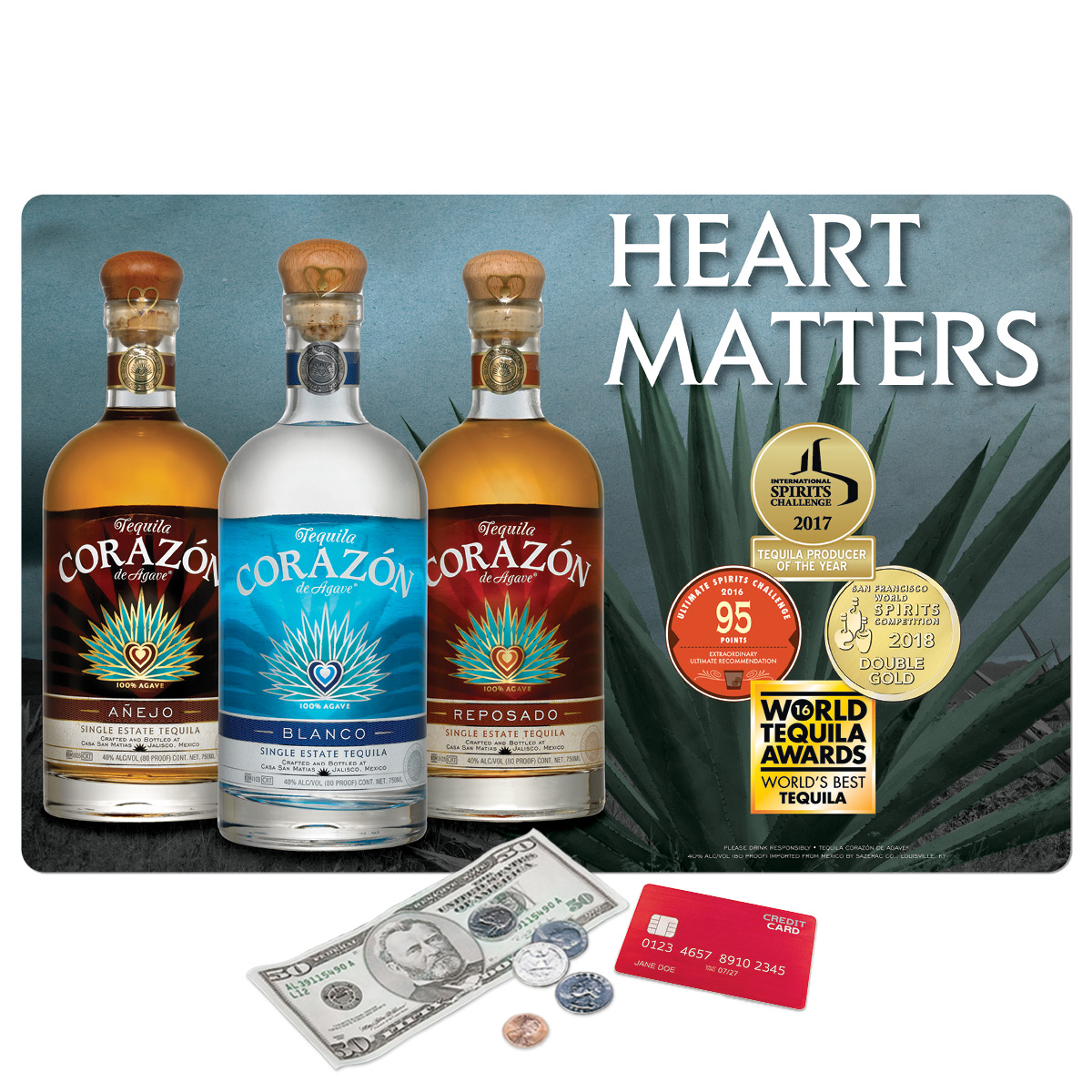 Vynex Heavy Duty Counter Mat-11"x17"x1/8"