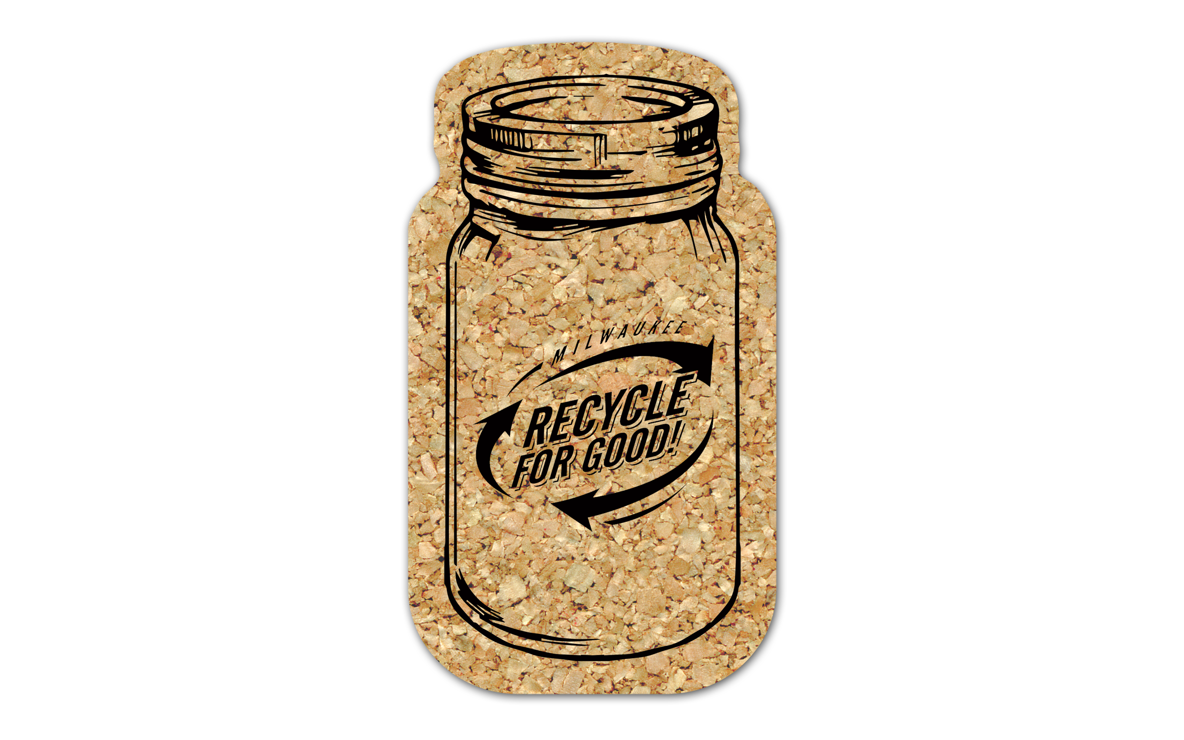 Mason Jar Cork Coaster 6