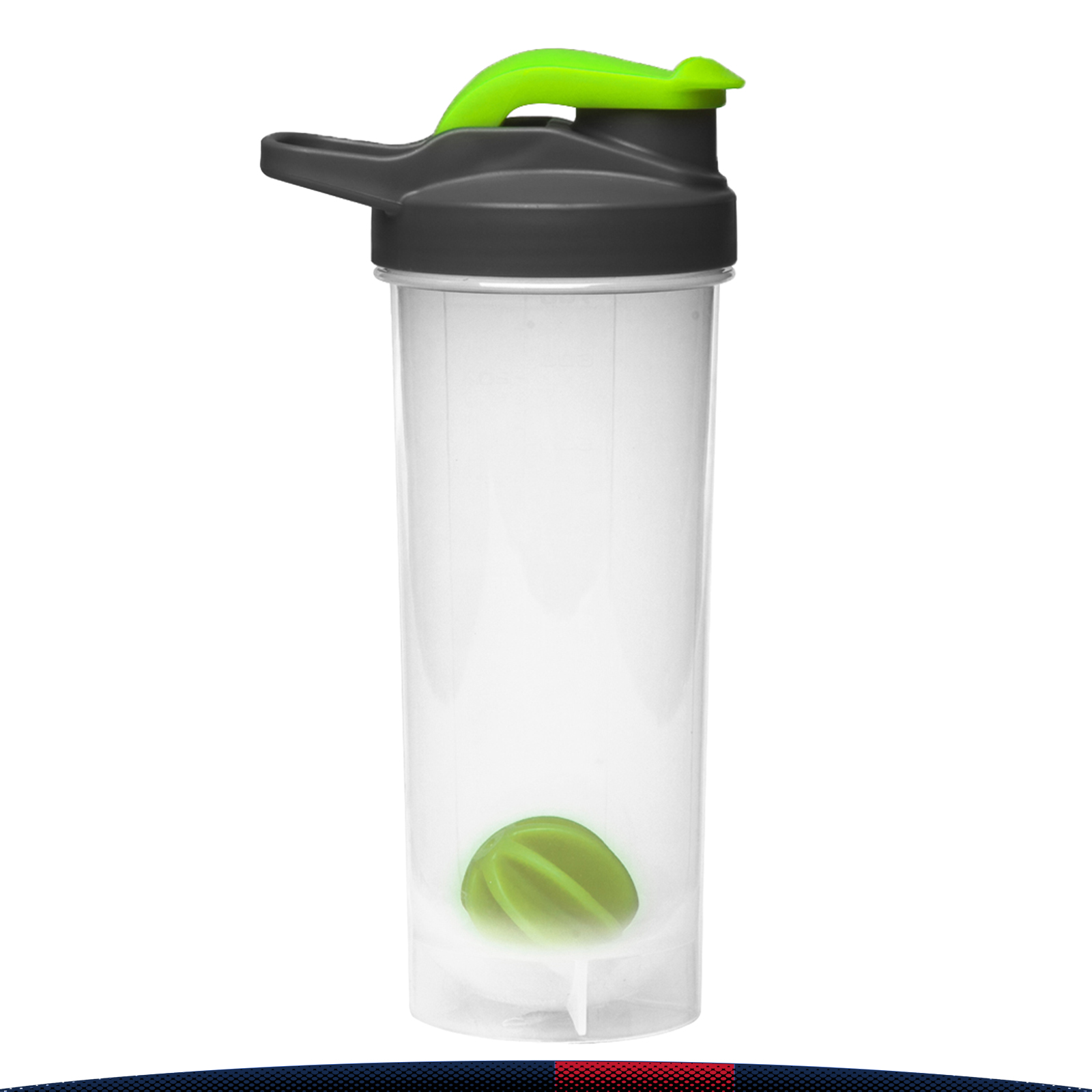 Nsinis Plastic Shaker Bottle - 24 OZ. 6