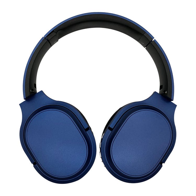 Bluetooth Over-Ear Headphones - Navy 3.5mm SD Card 1