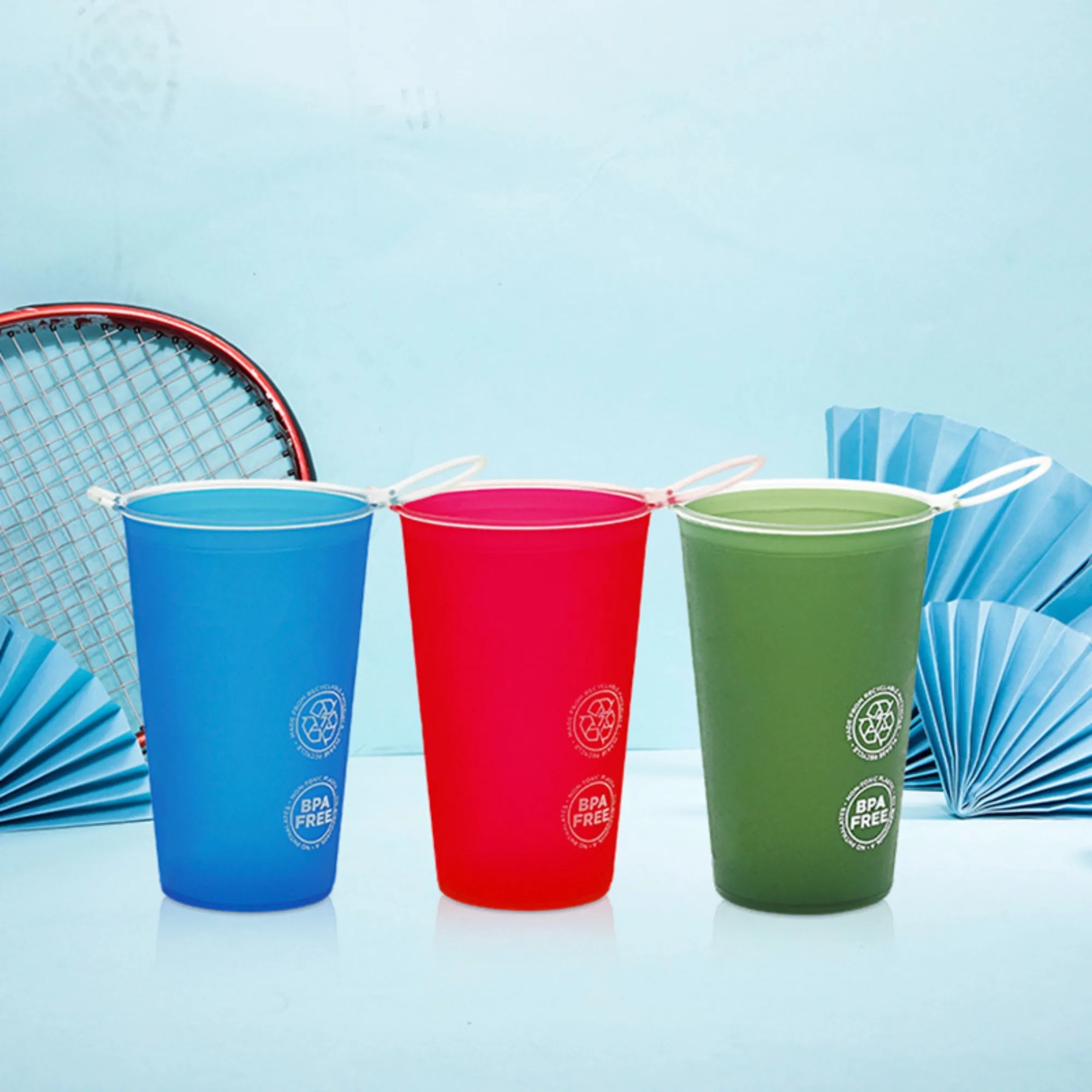 7Oz TPU Portable Outdoor Folding Soft Water Cup 1