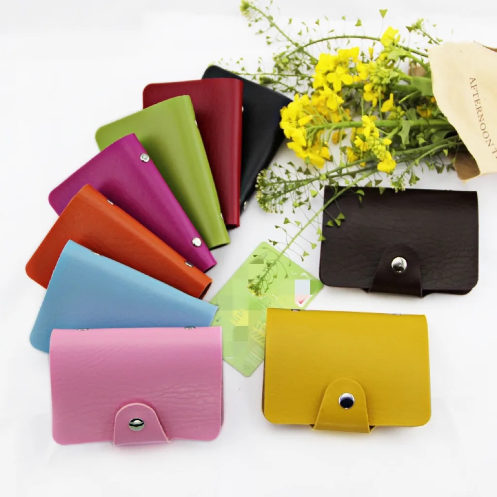 PU Leather Card Holder Wallet 2