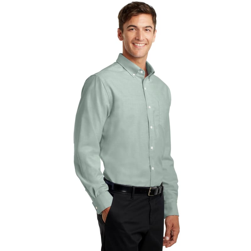Port Authority SuperPro Oxford Shirt. 7