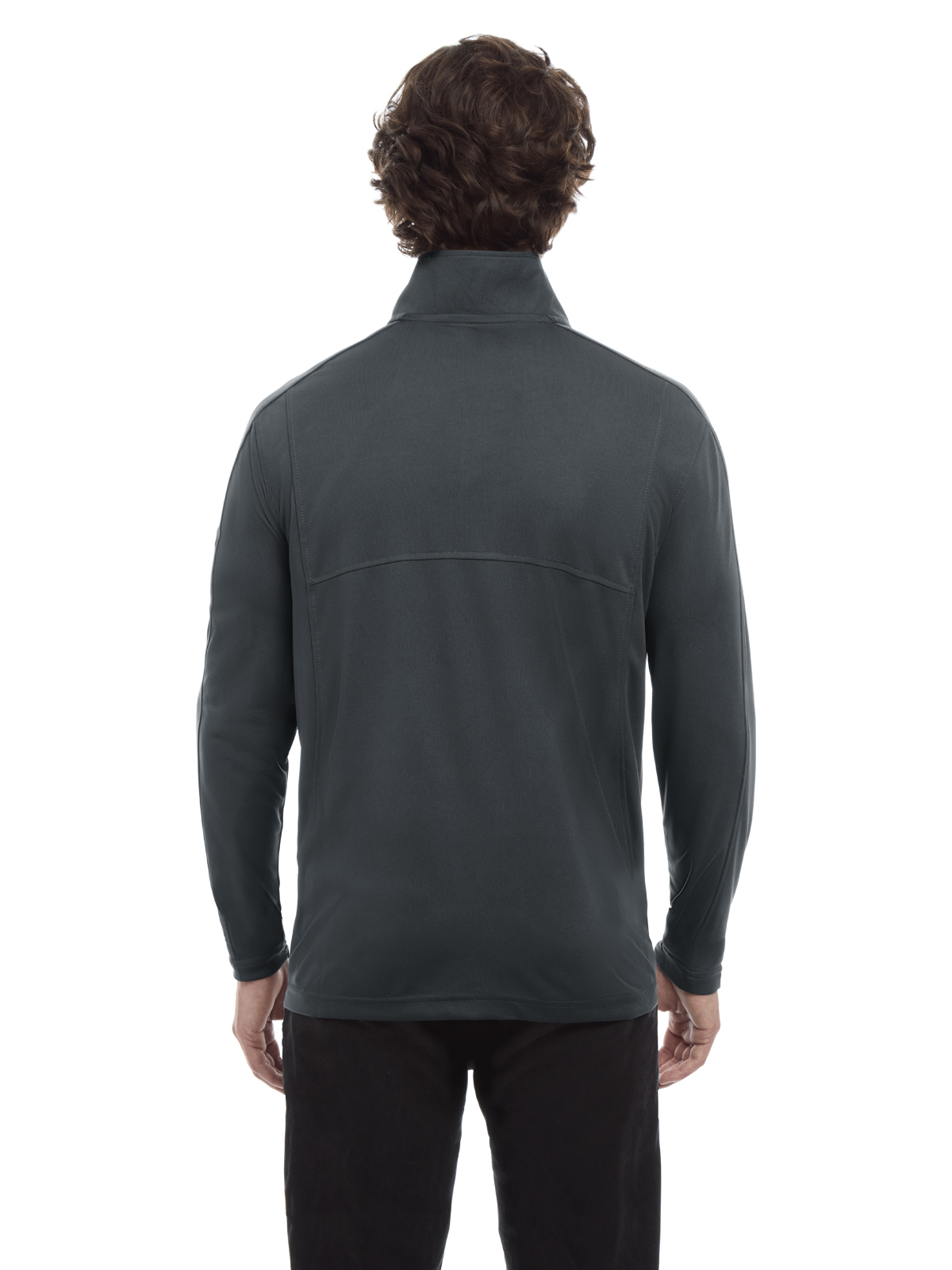 Blue Generation - Men's Pocketless 1/4-Zip Long Sleeve Pullover 9