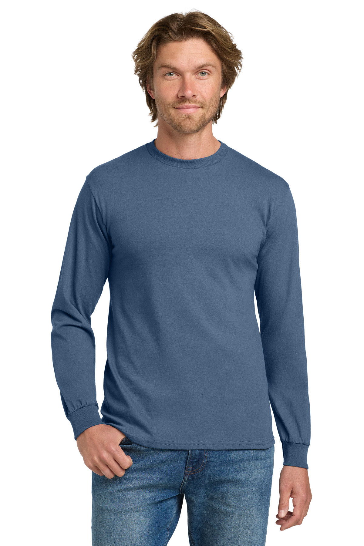 Gildan - Heavy Cotton 100% Cotton Long Sleeve T-Shirt. 5400 60