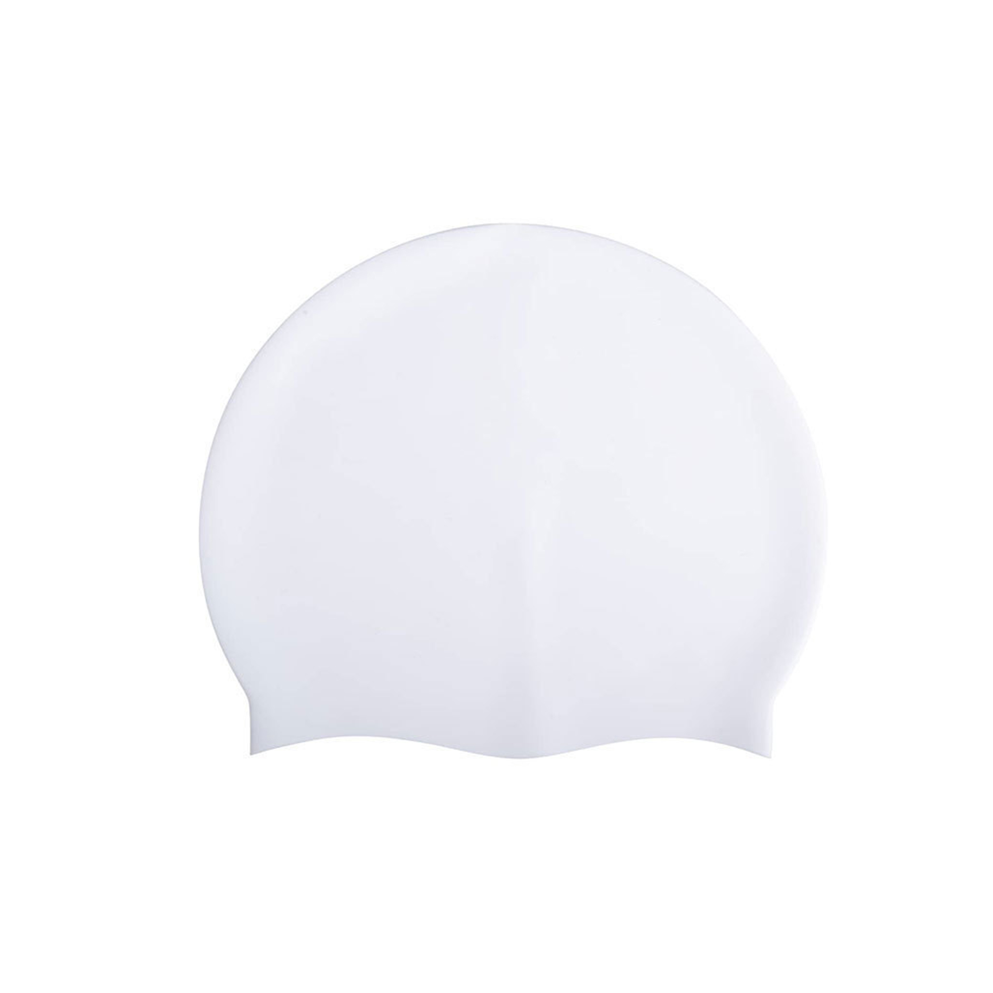 Waterproof Silicone Swim Cap 7.8" L x 7.3" W 7