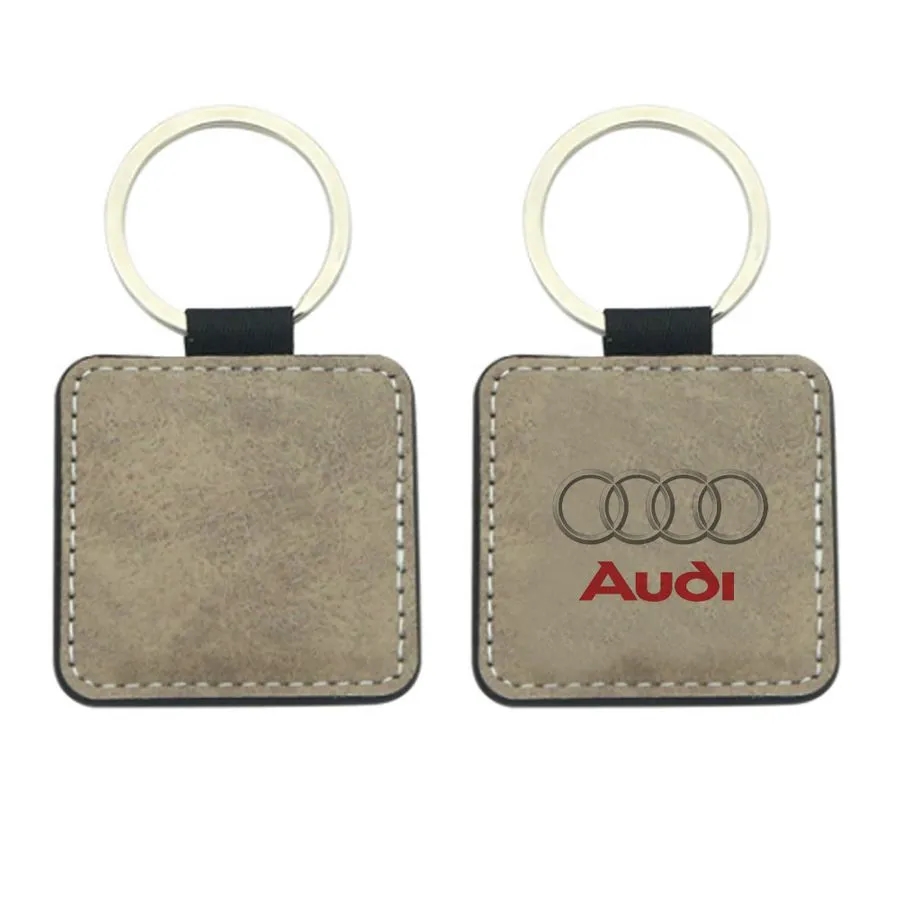 Sublime Square Leather Keychain 3