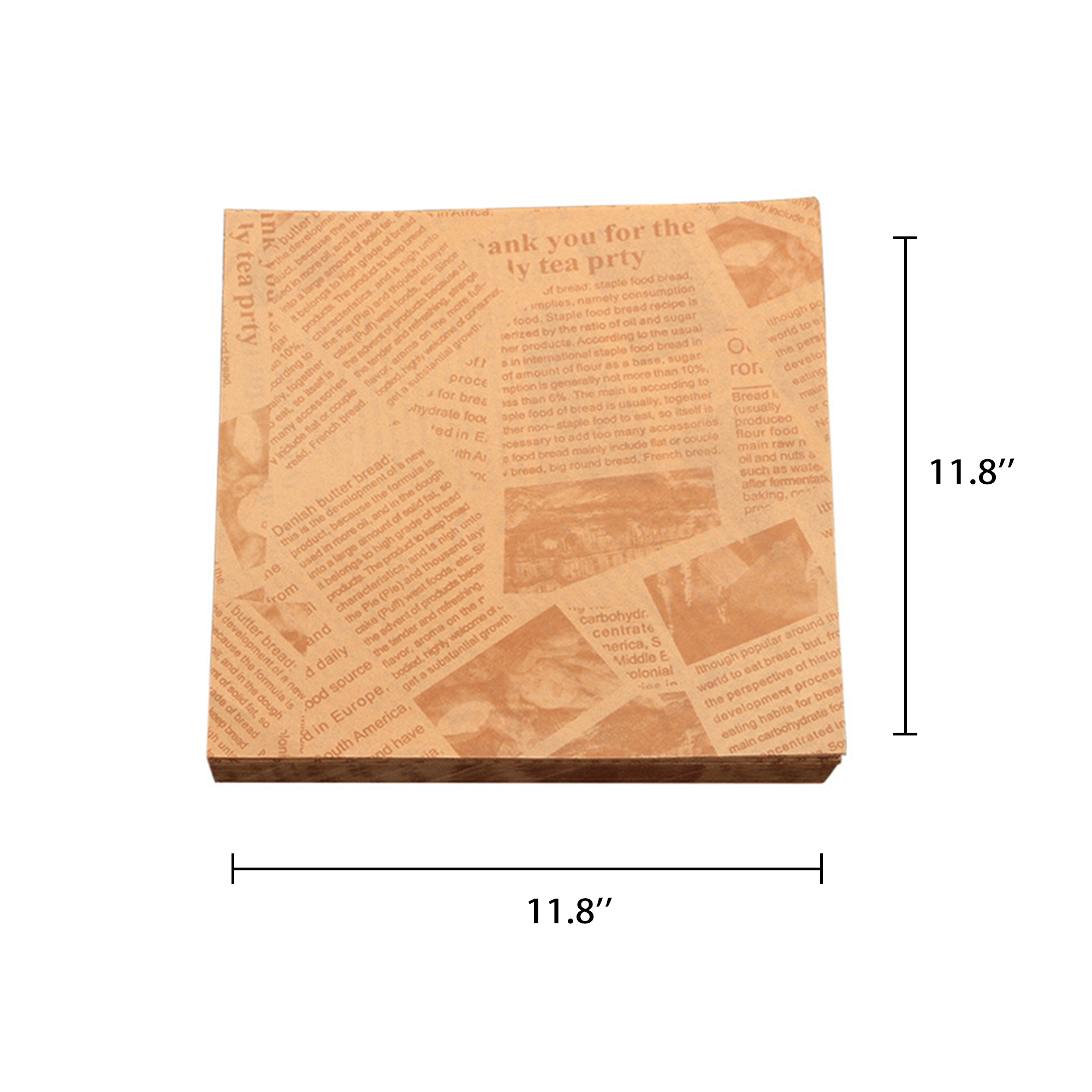 Hamburg Paper Disposable Food Packaging MOQ1000 2