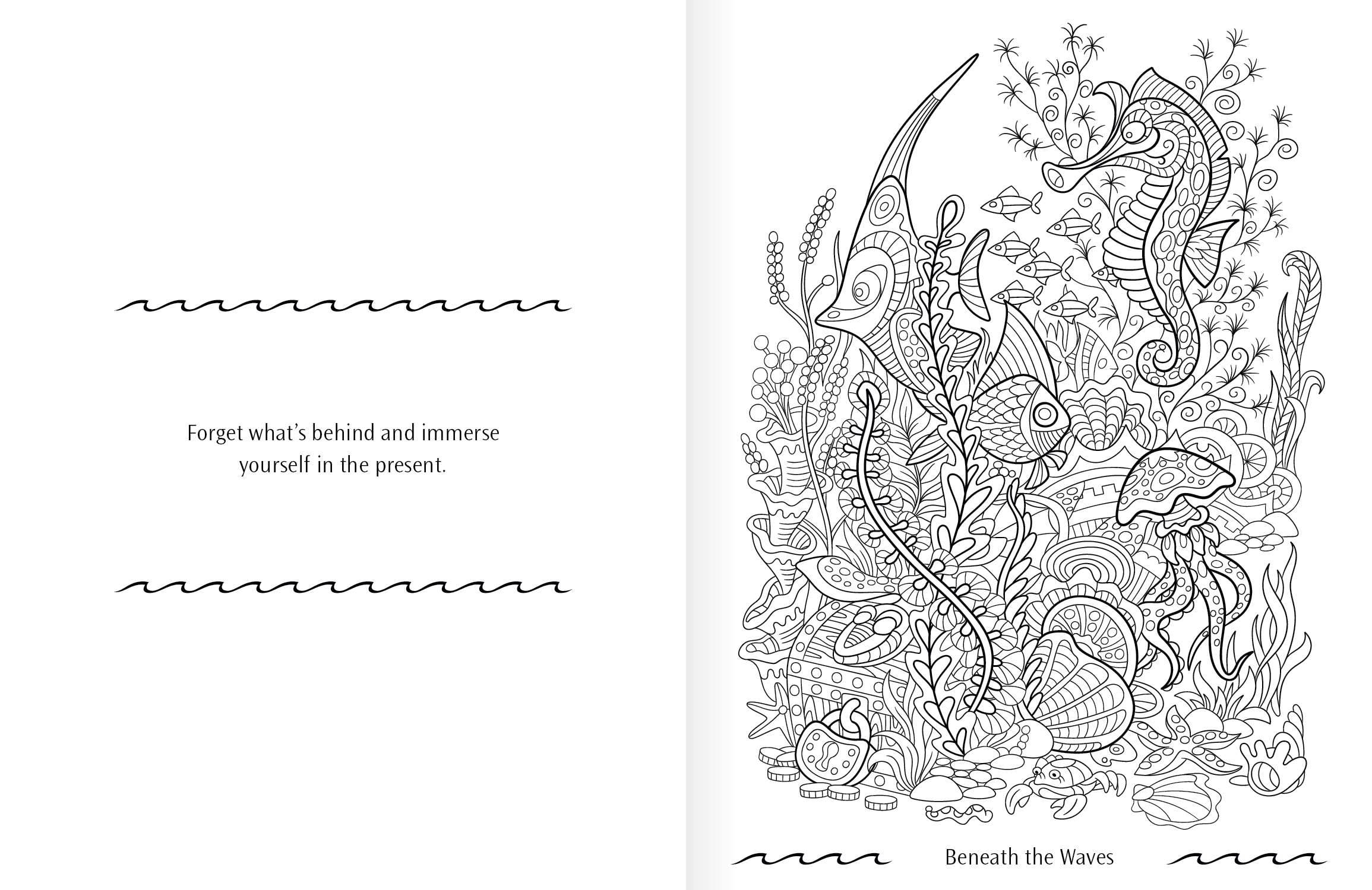 Good Value™ Oceans of Serenity Adult Coloring Book 19
