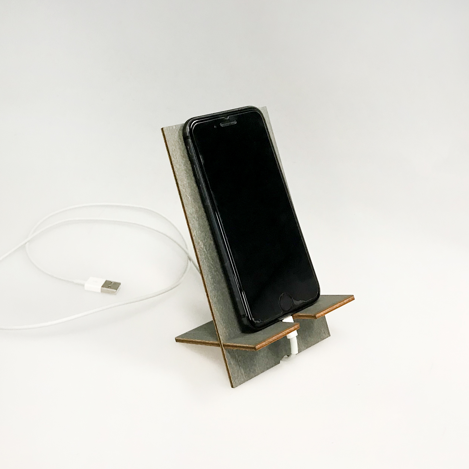 Wood Cell Phone Stand 7