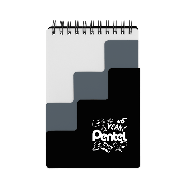 Steps Notebook with Recycled Cover and FSC® Certified Pages 49