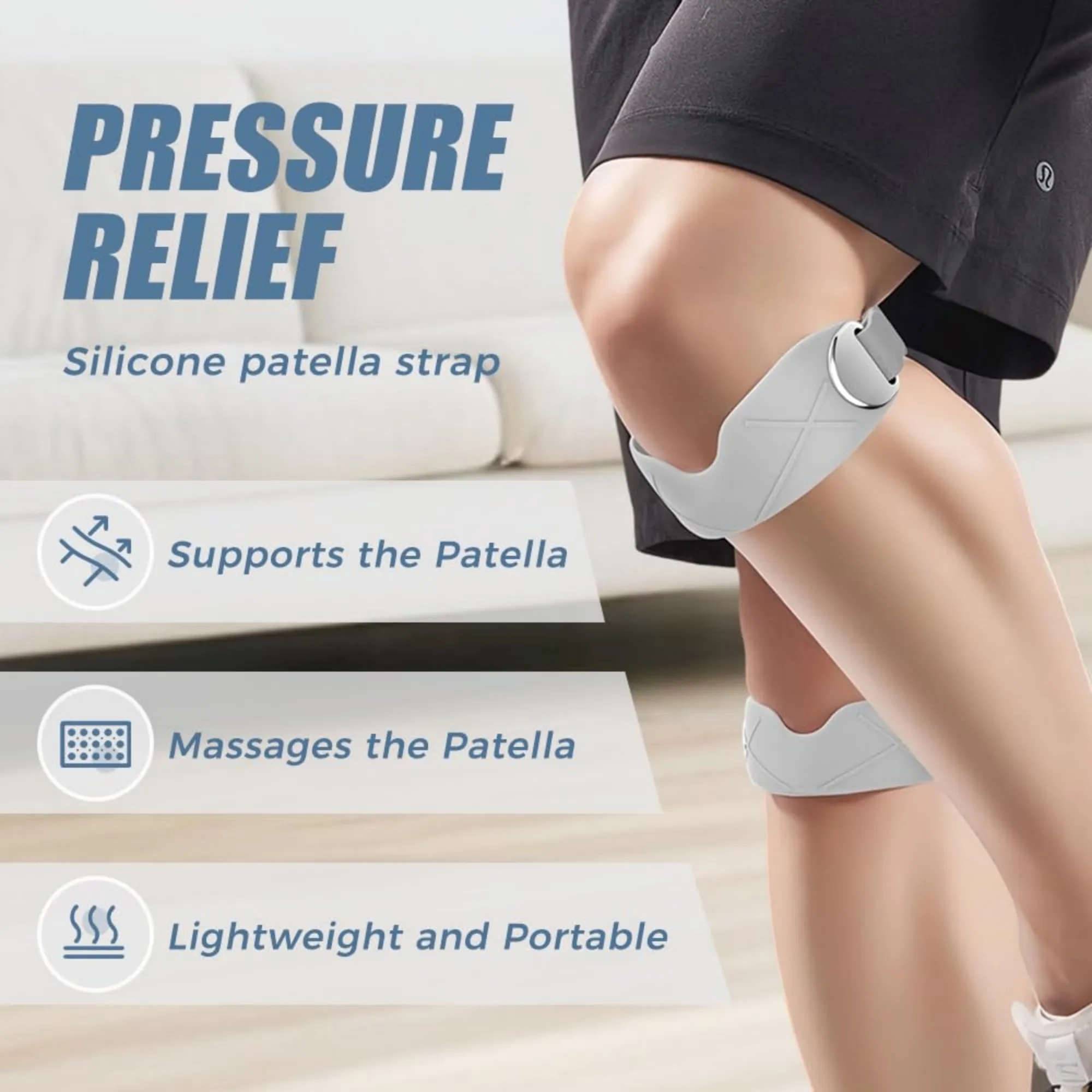 Adjustable Patella Tendon Knee Support Strap 9
