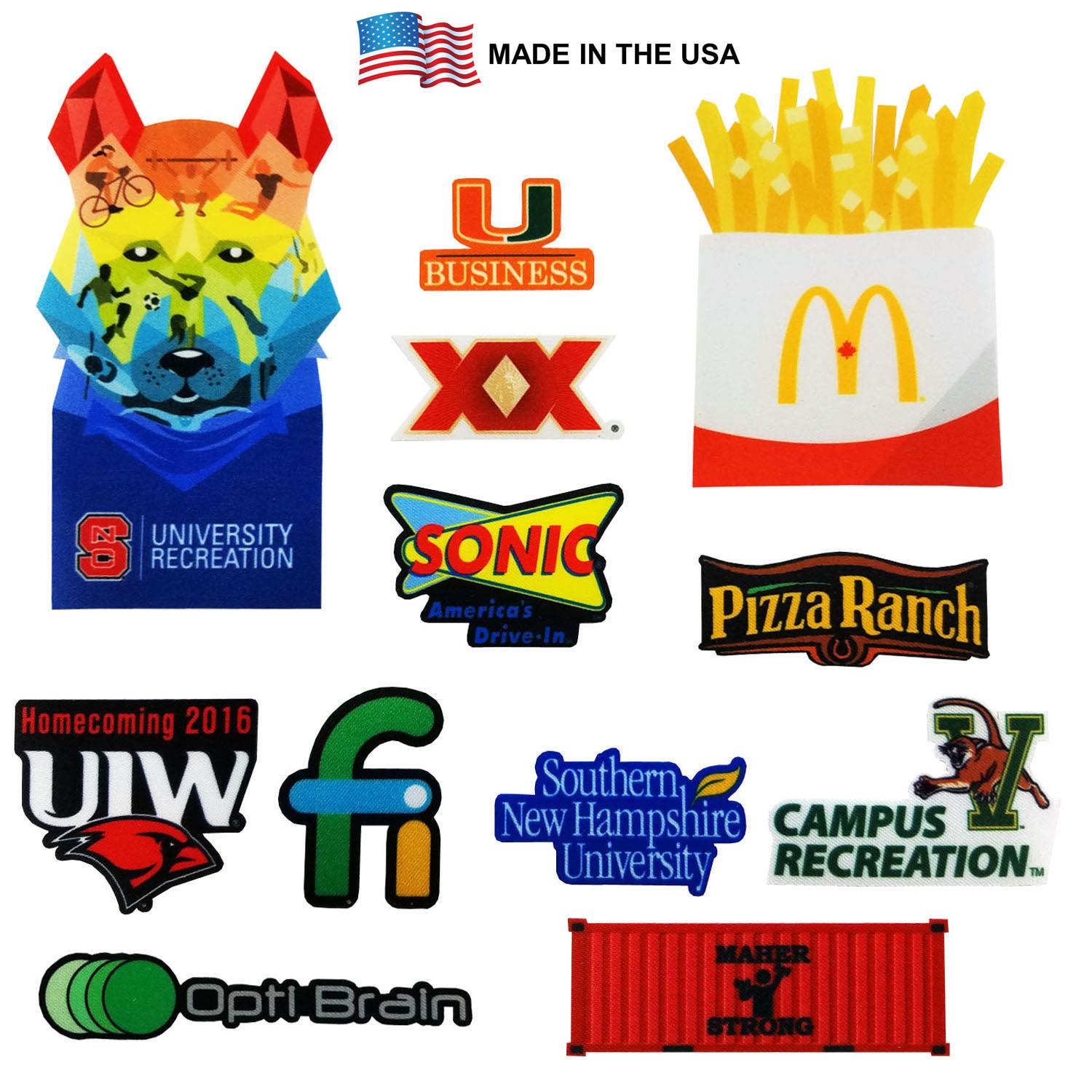 Instant Image 4CP Dye Sub Fabric Stickers