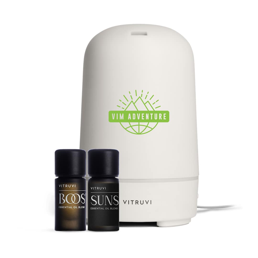 Vitruvi Glow Diffuser and Essential Oil Bundle Set 53