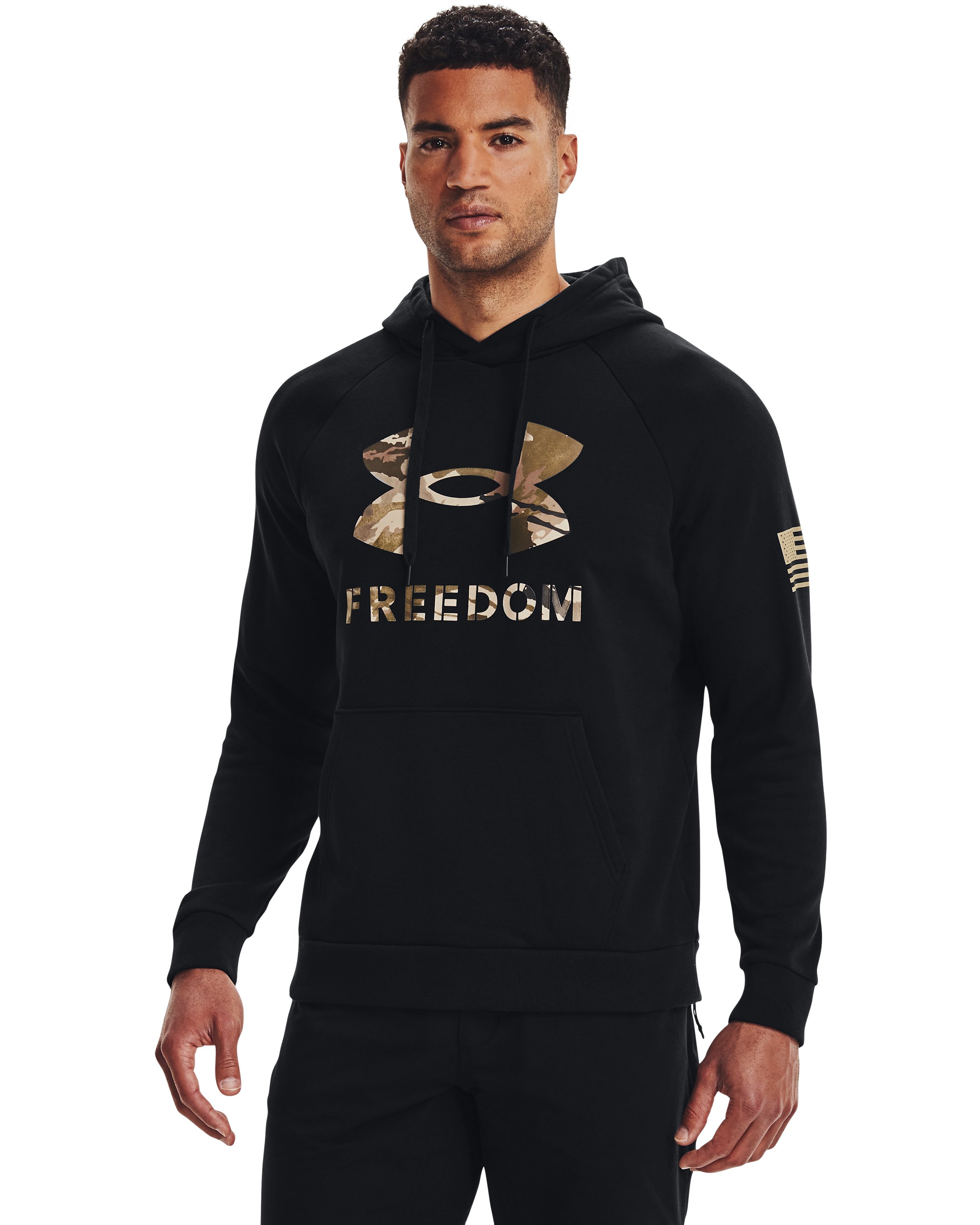 UA Freedom Fleece Men's Hoodie, custom hoodie or sweatshirt with logo imprint 4