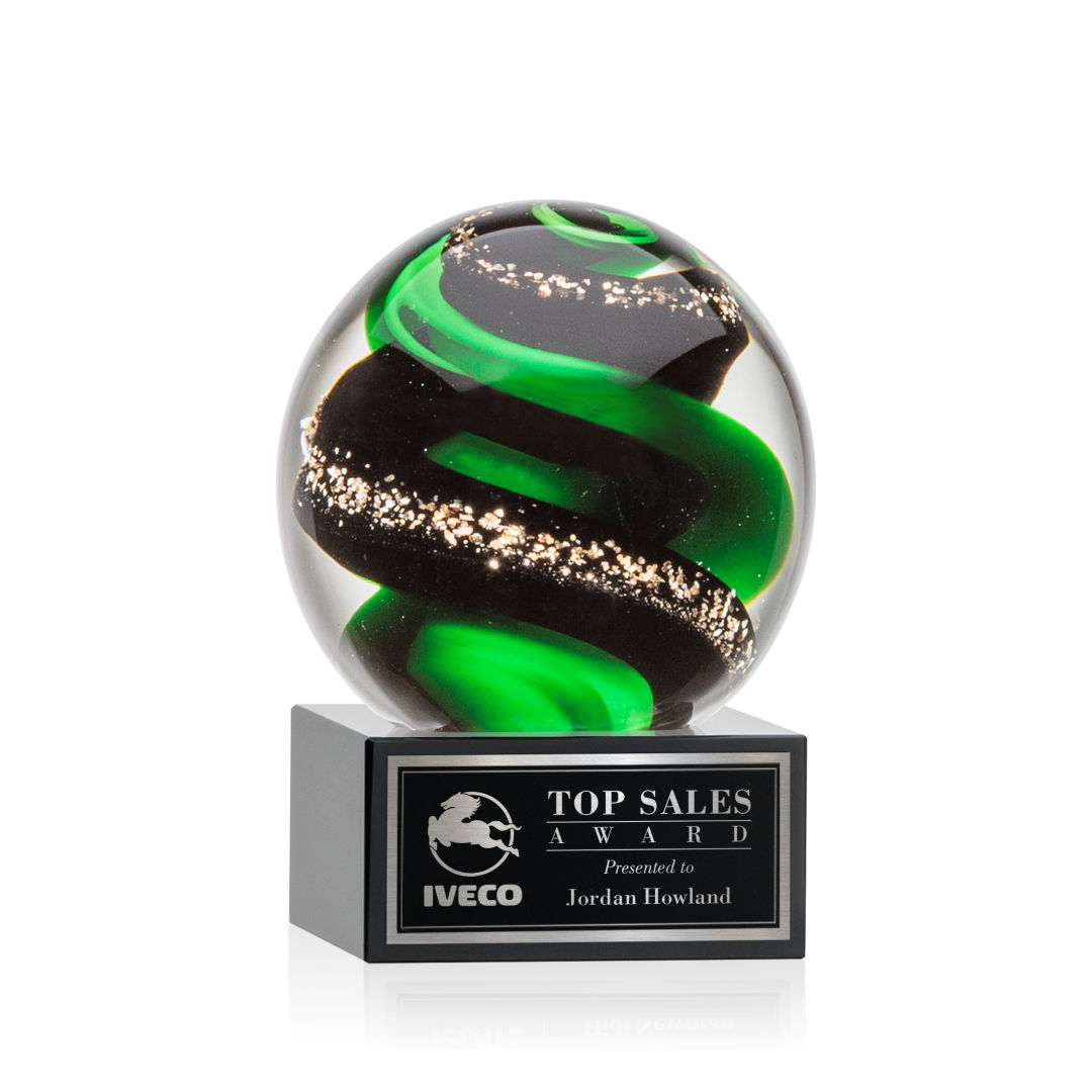 Zodiac Award on Hancock Base - Black 6