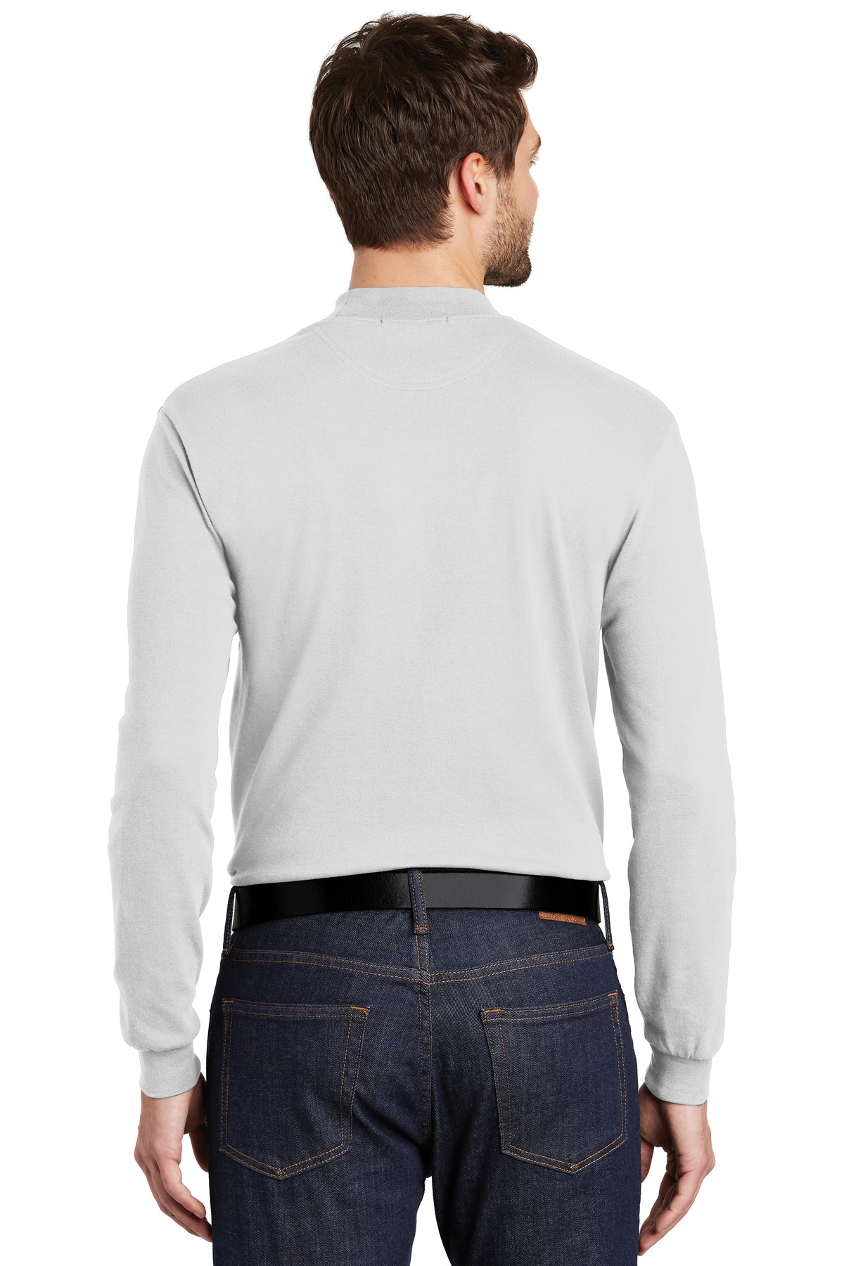 Port Authority Interlock Knit Mock Turtleneck. K321 1