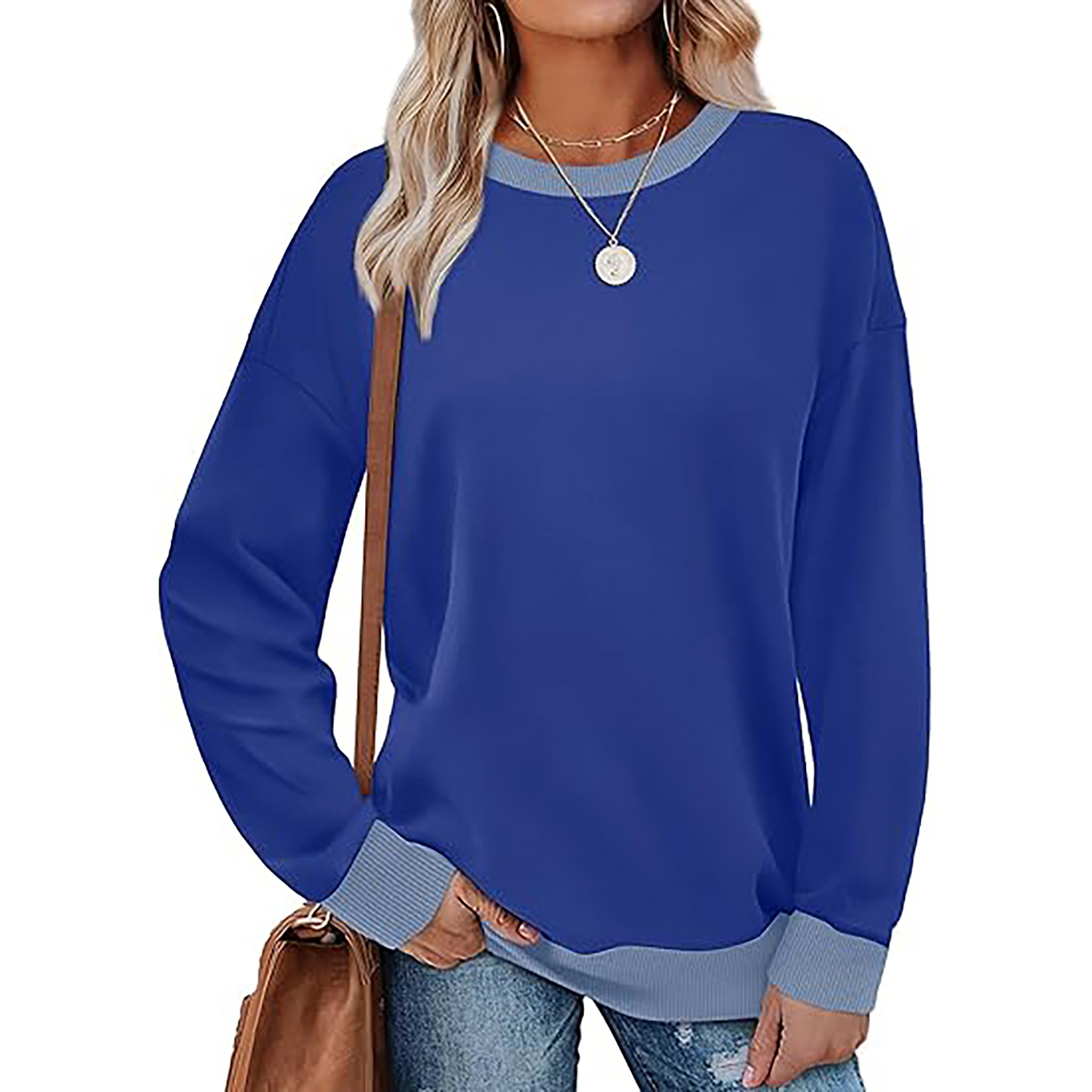Women Crewneck Long Sleeve 8