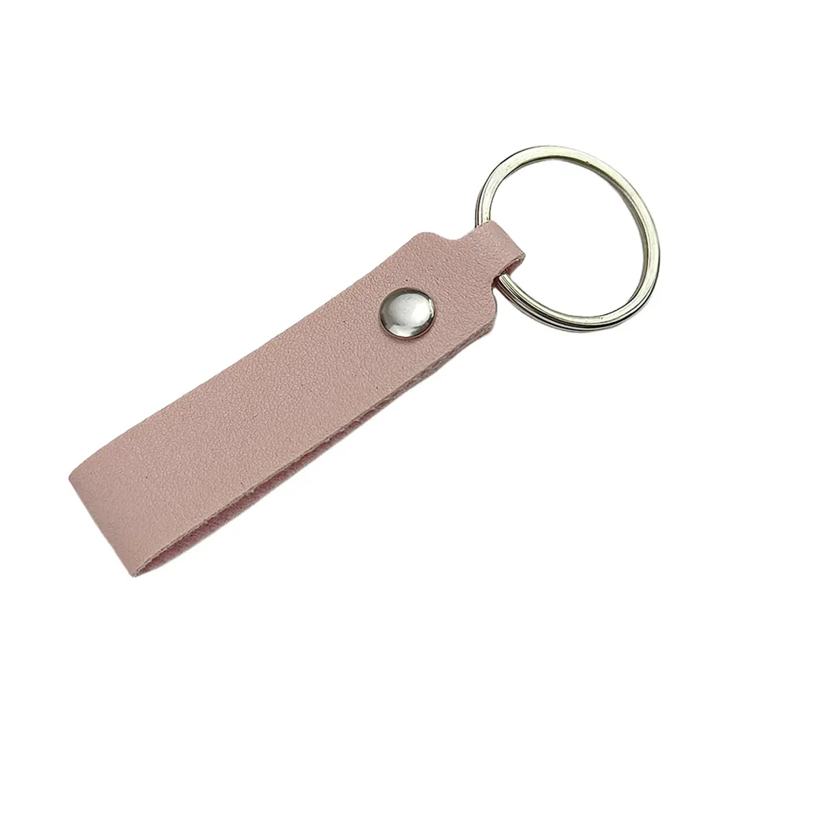 Striped Leather Keychain for Office and Travel 6