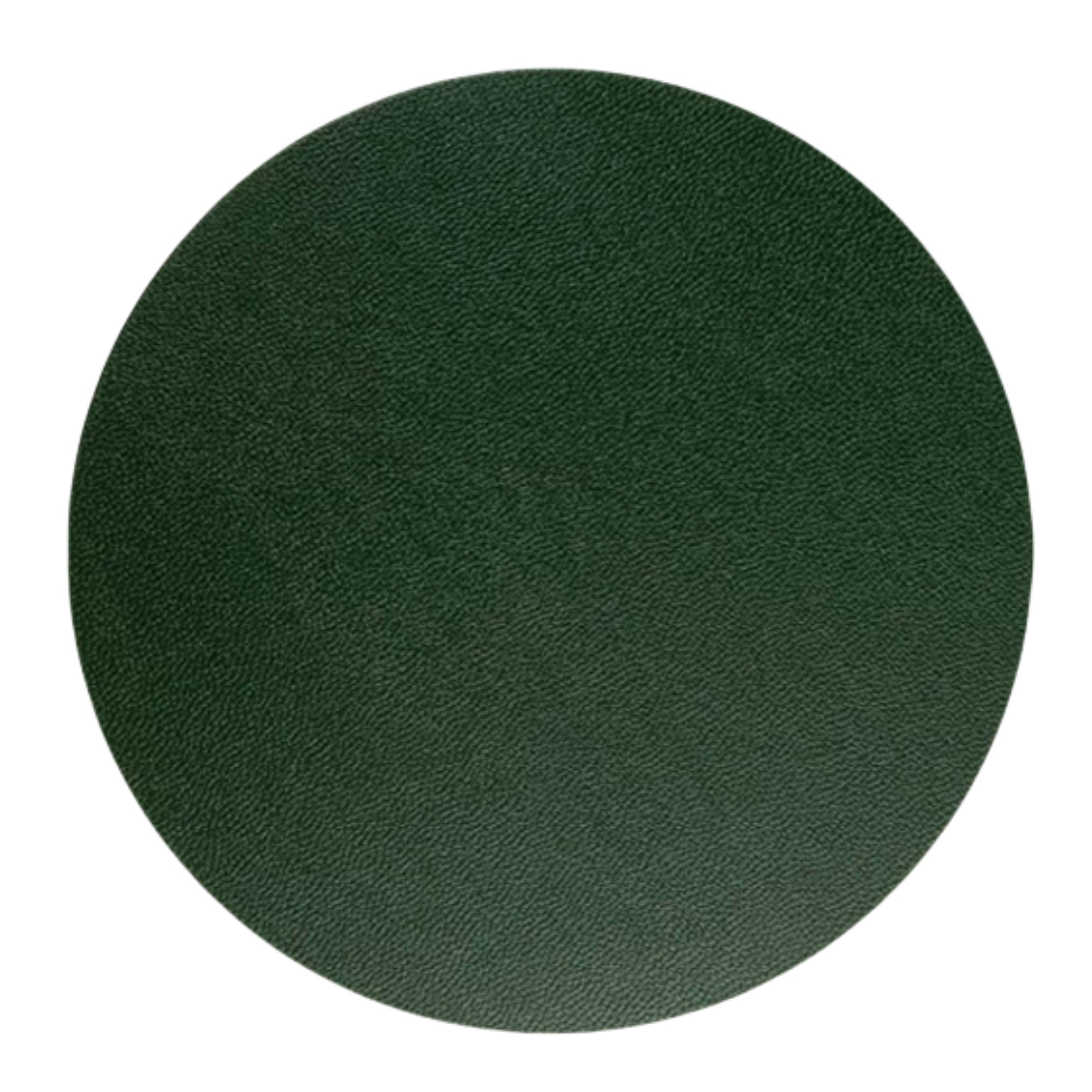 Round PU Leather Drink Coaster 4