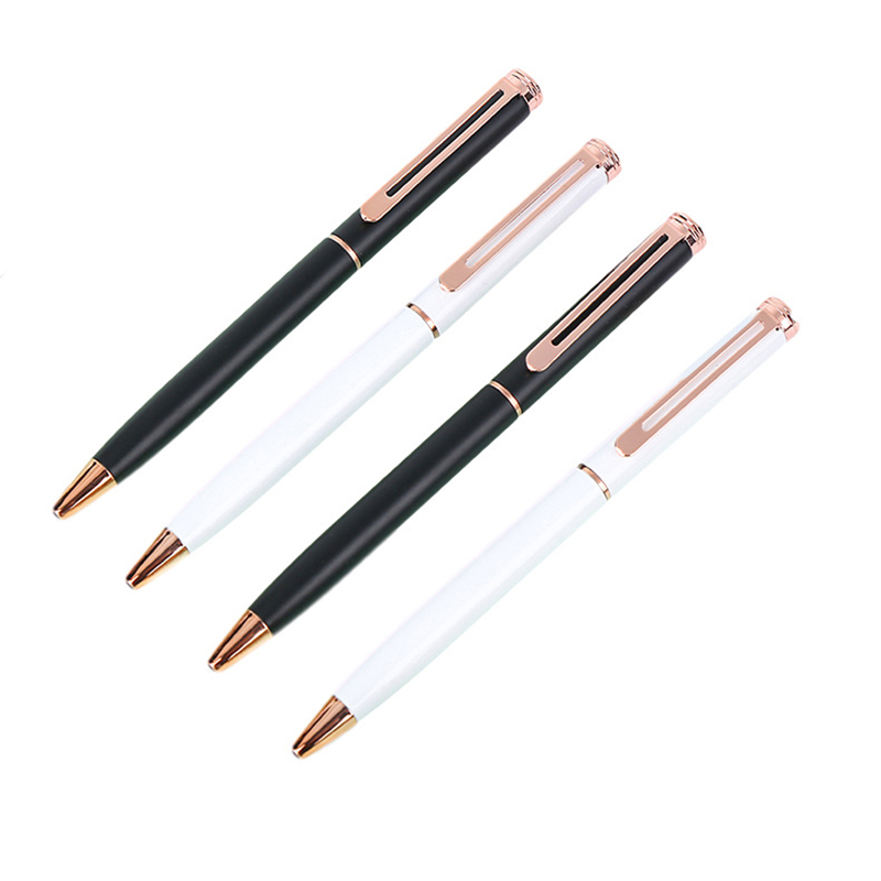 Slim Twisting Metal Ballpoint Pens 11