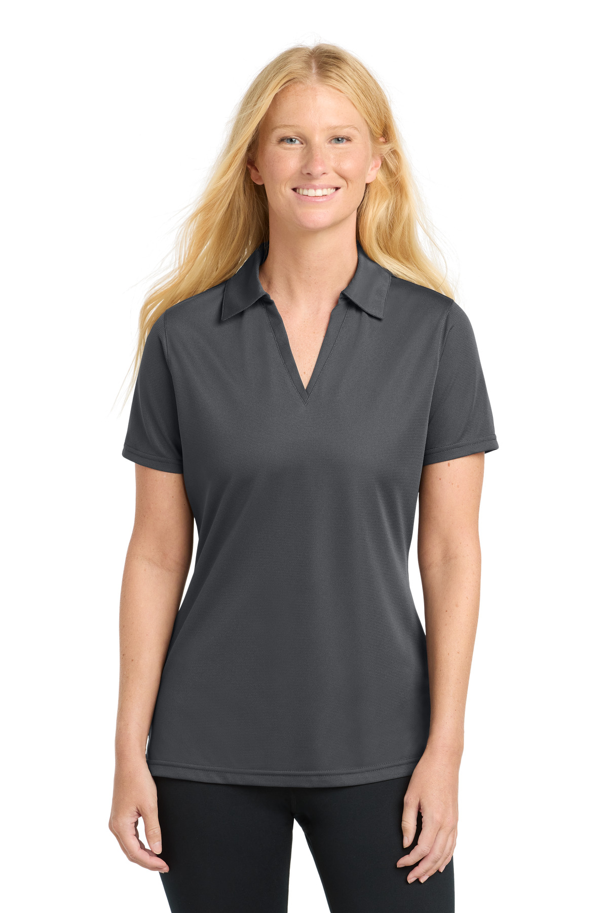 Sport-Tek Women's PosiCharge Active Textured Polo. LST690 66