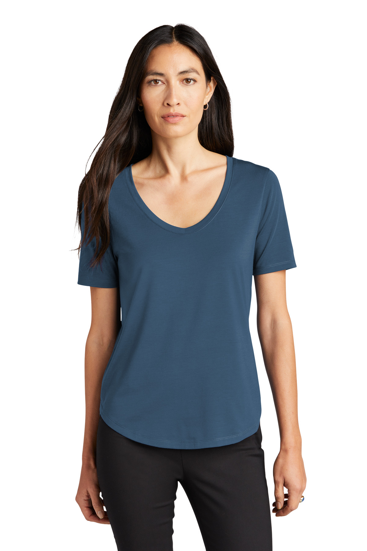 Mercer+Mettle Women's Stretch Jersey Relaxed Scoop MM1017 17
