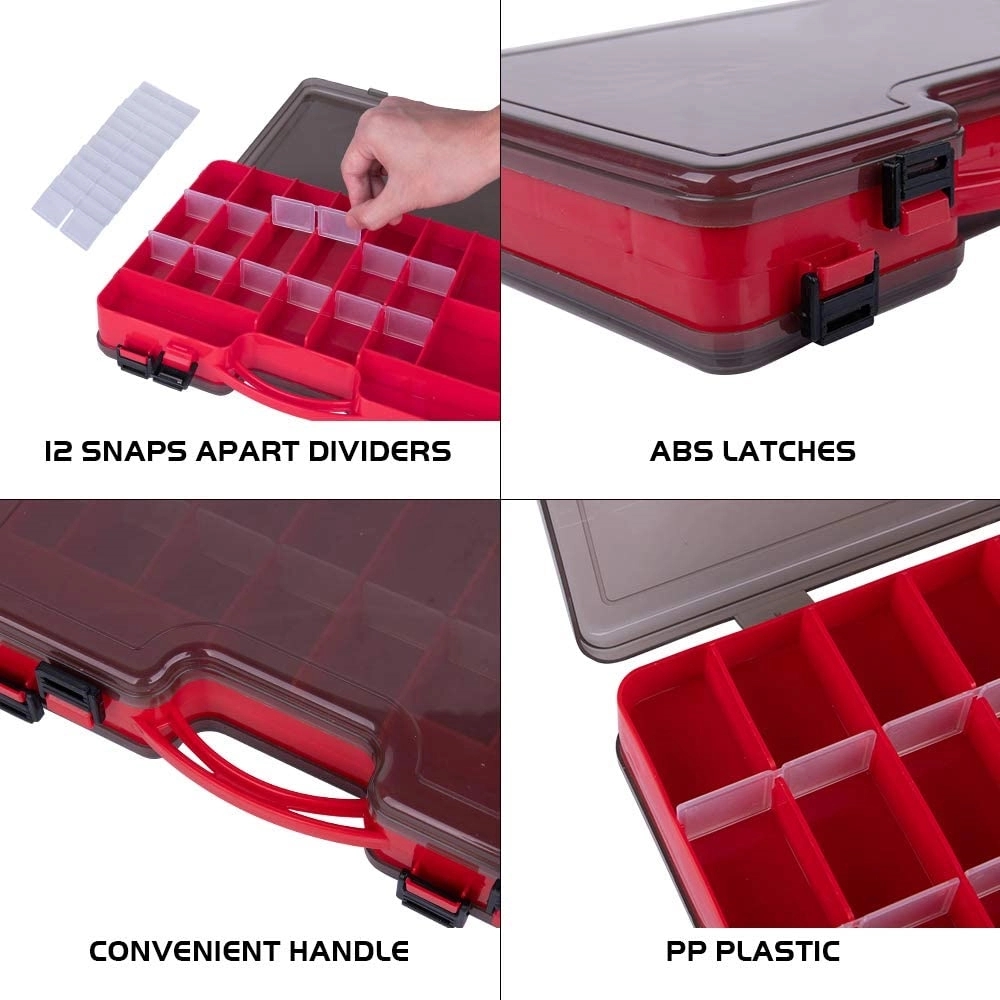 Double Sided Fishing Tackle Box 3