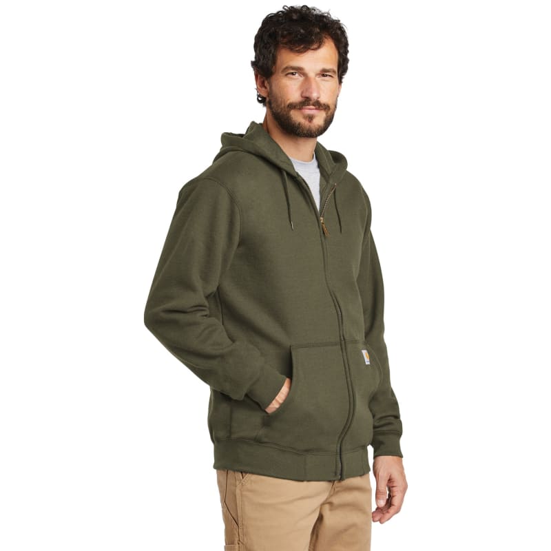 Carhartt Midweight Hooded Zip-Front Sweatshirt., custom hoodie or sweatshirt with logo imprint 43