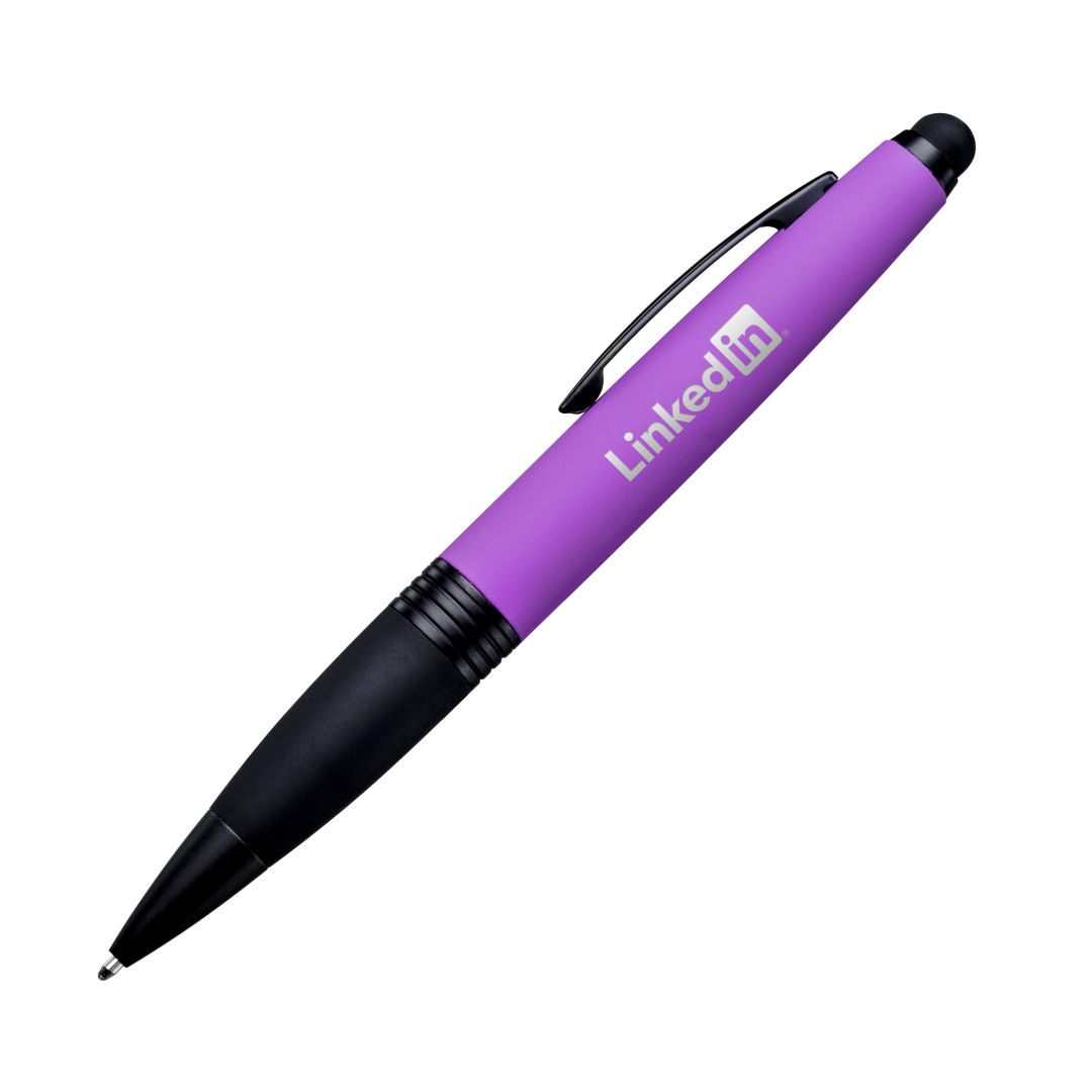 Munro Twist Metal Pen w/Stylus 5