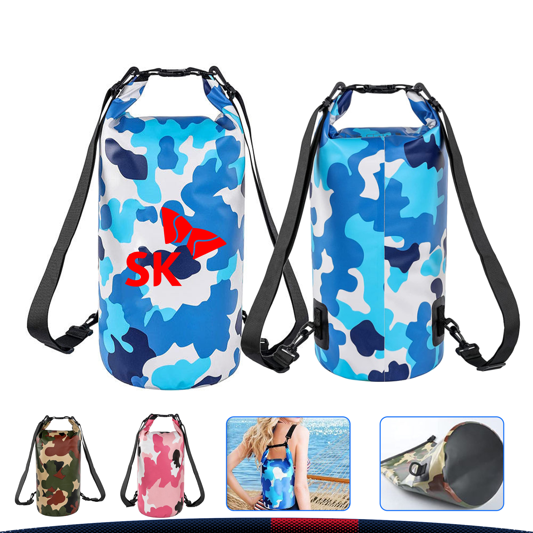 Camouflage Beach Bags 2