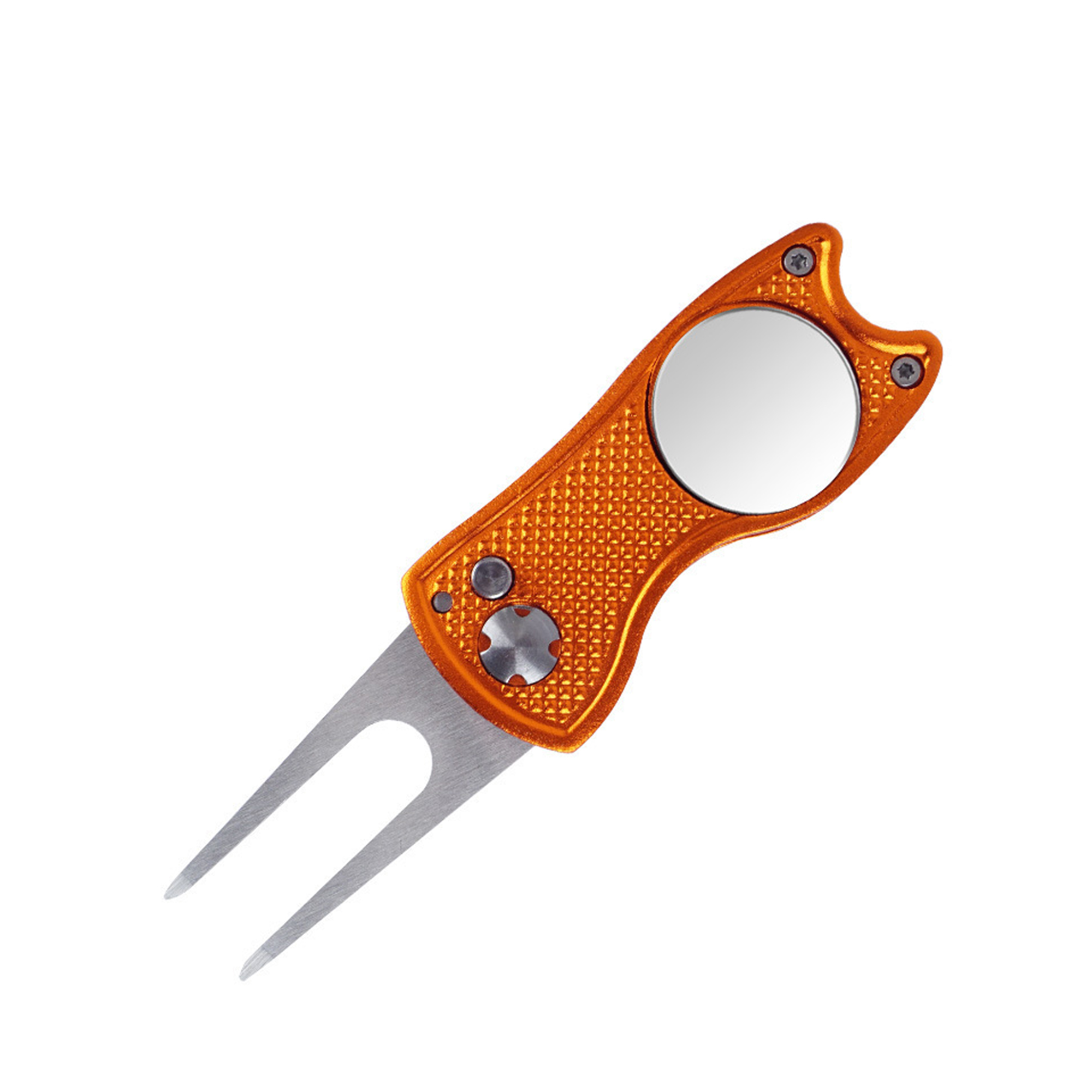 Metal Foldable Golf Divot Tool Magnetic Marker 13