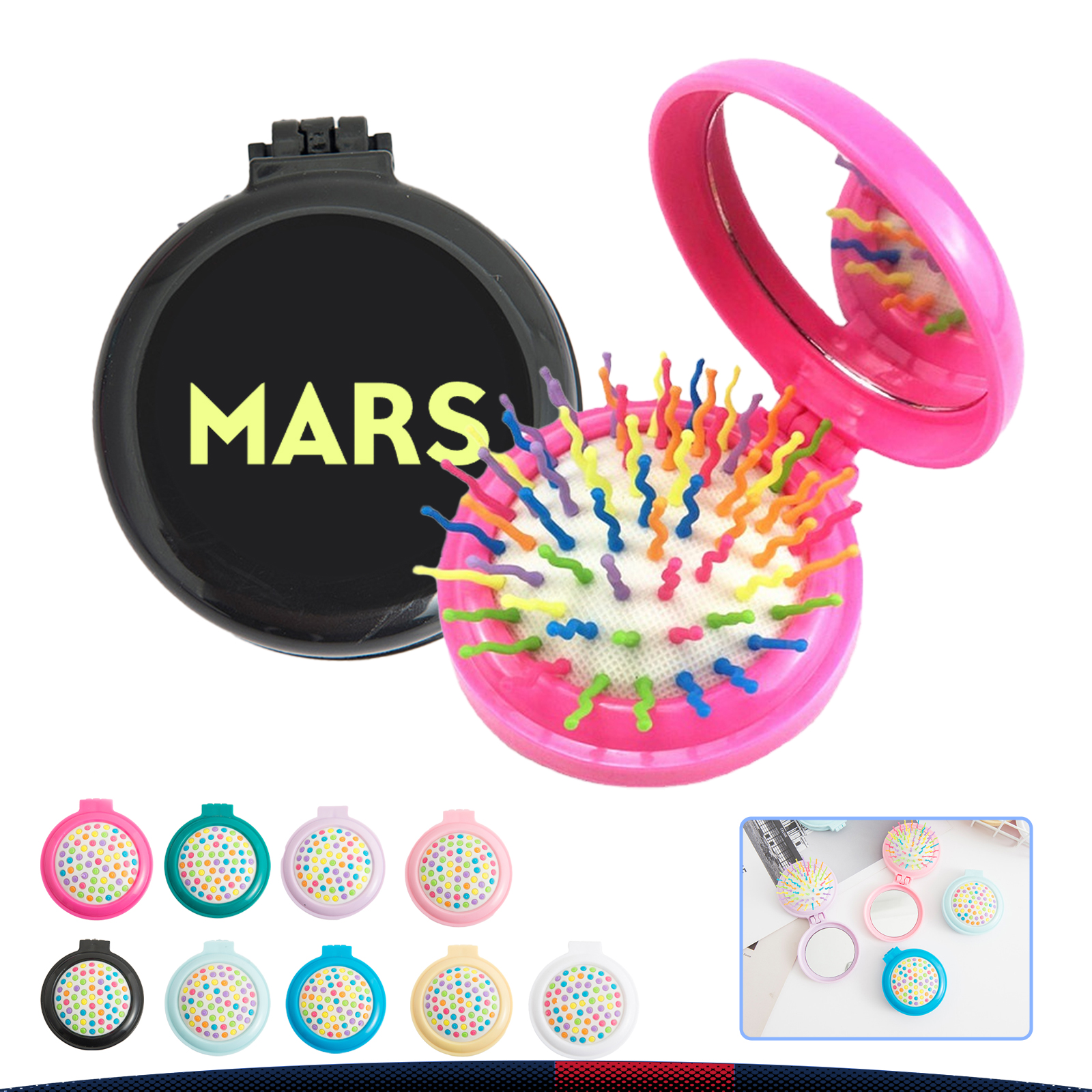 Comb Make-up Mirror 6