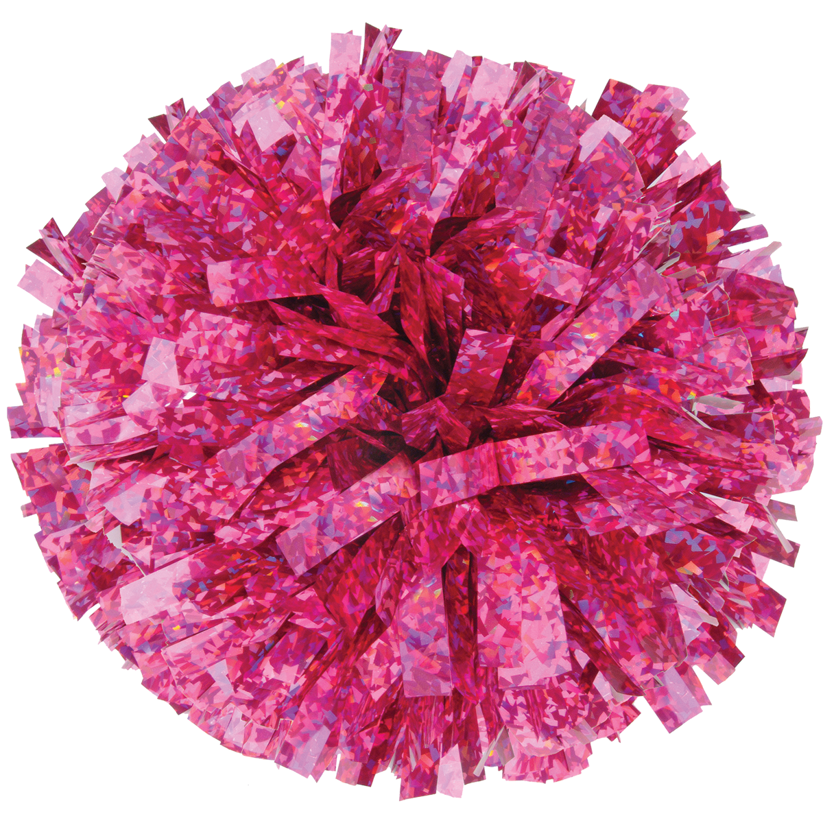 Custom Holographic Show Pom - Solid Color 20