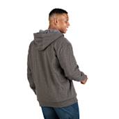 Berne Heritage Grid Fleece-Lined Zip Sweatshirt - Men's 72