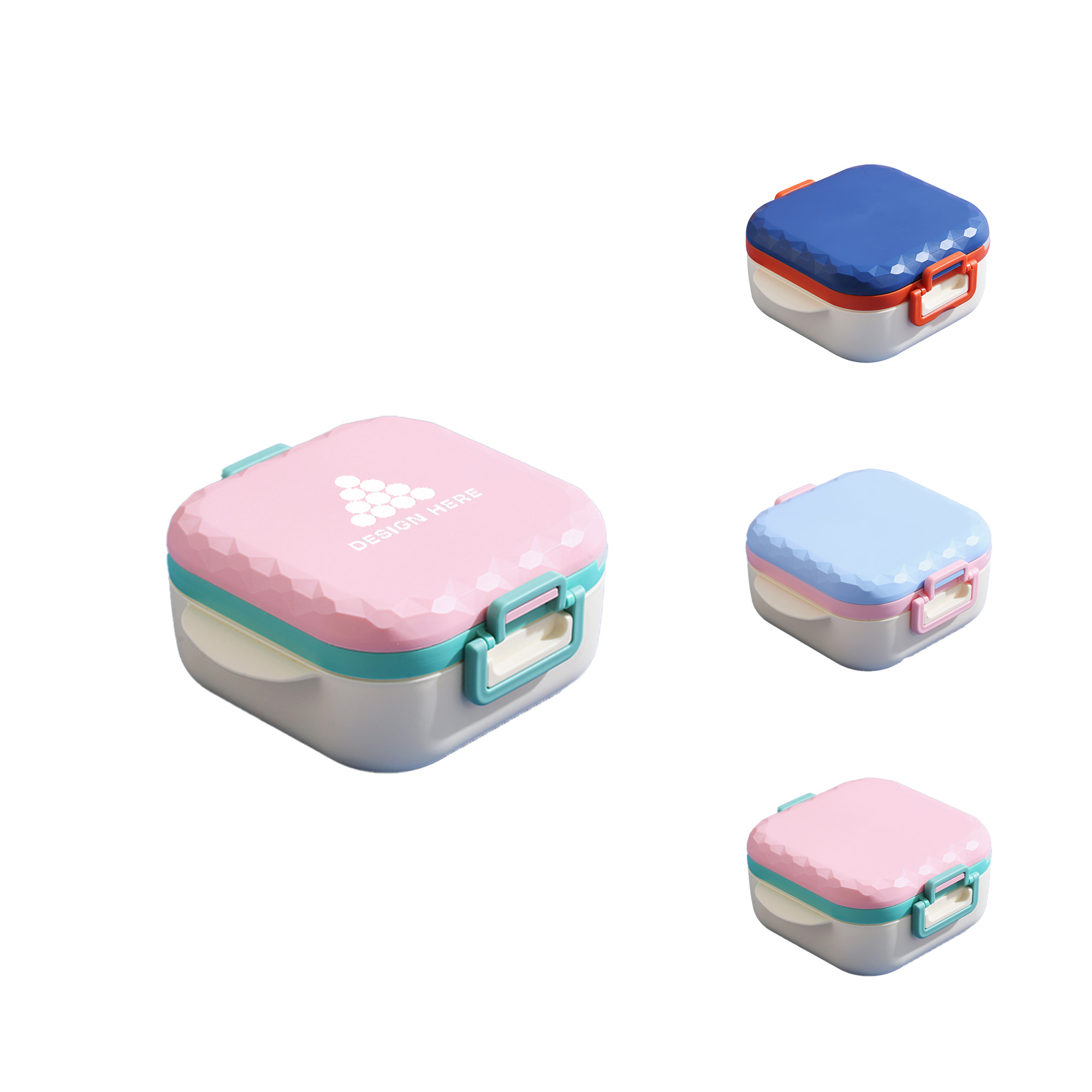 Stylish Leak-Proof Portable Lunch Box 2