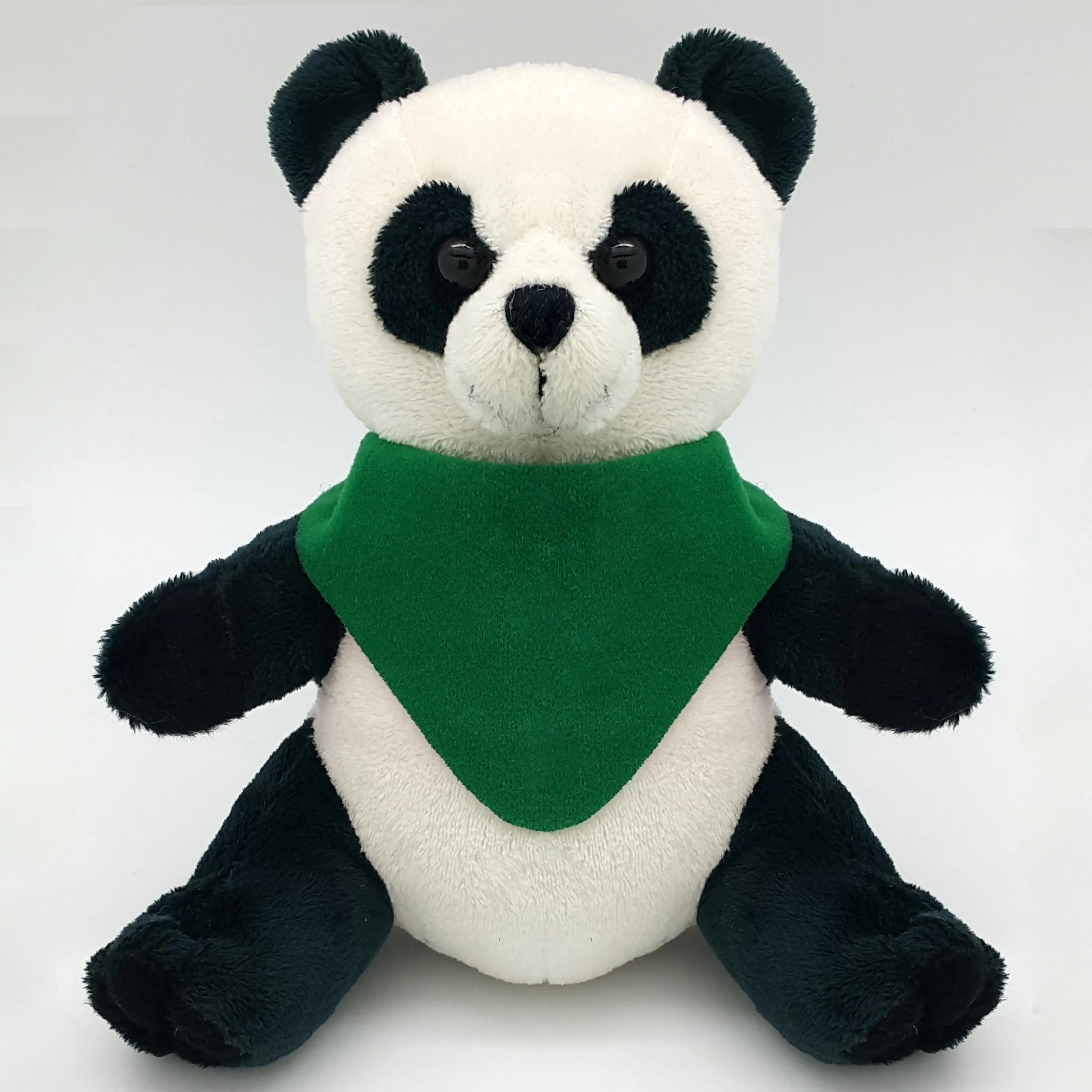 6" Beanie Panda with Embroidered Eyes 16