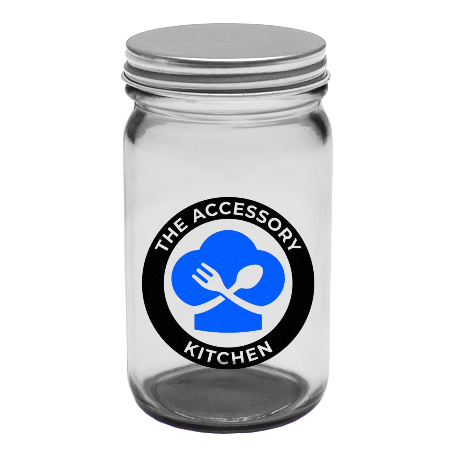 8 oz. Mason Jar Storage Container (2 Color Imprint) 3