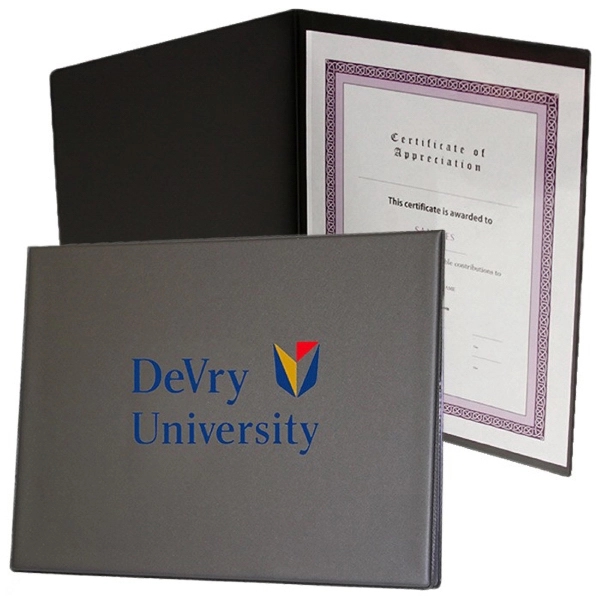8-1/2" x 11" Vinyl Certificate Covers 2