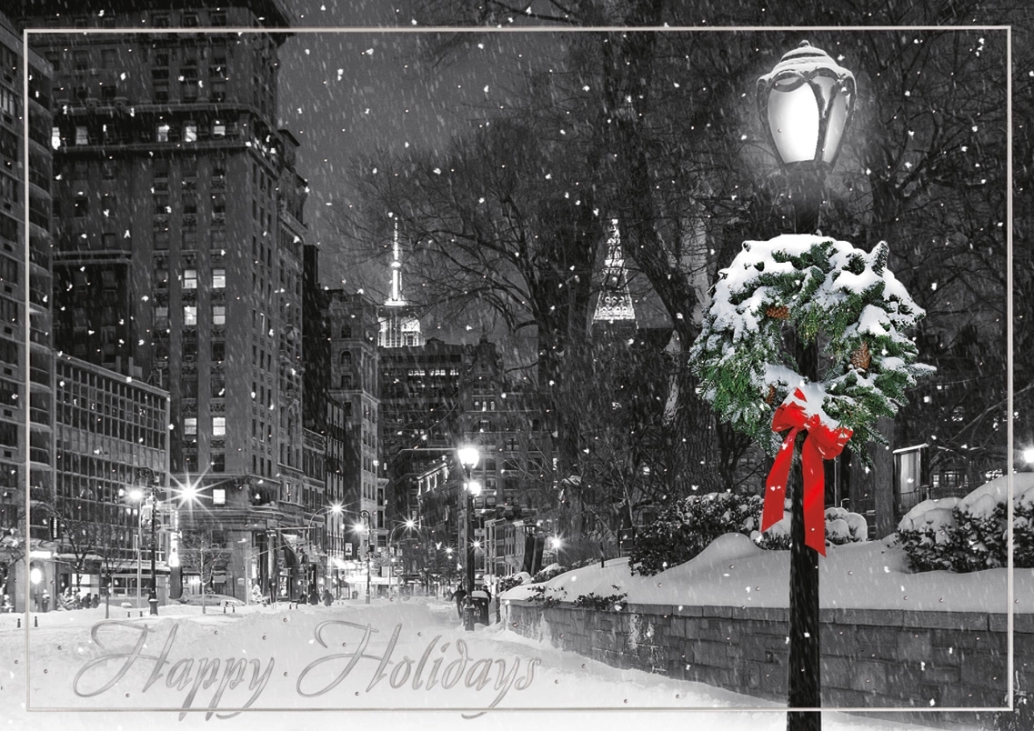 Big Apple Hush Holiday Cards 2