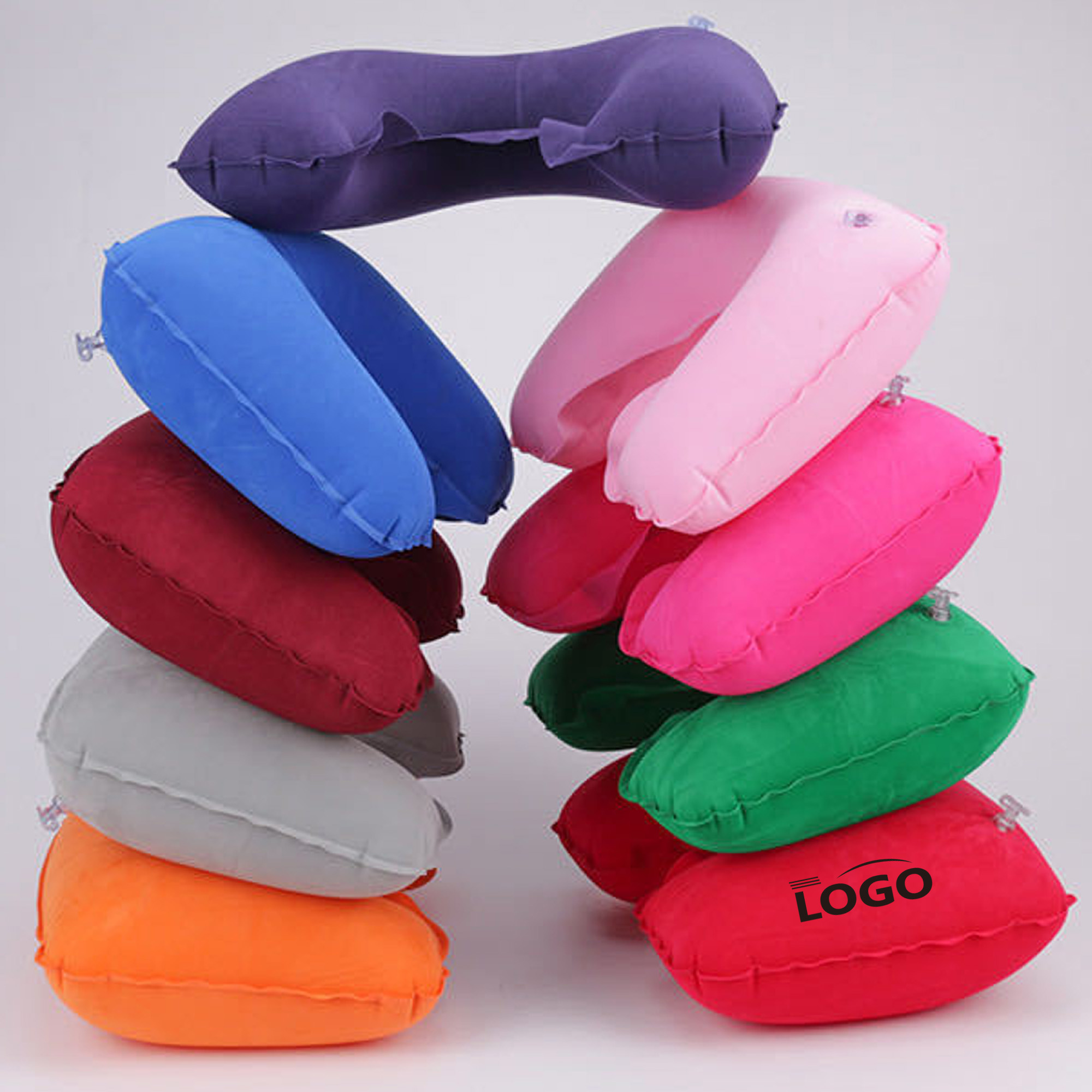 Inflatable Pillow Neck Support Travel U-Shaped 10