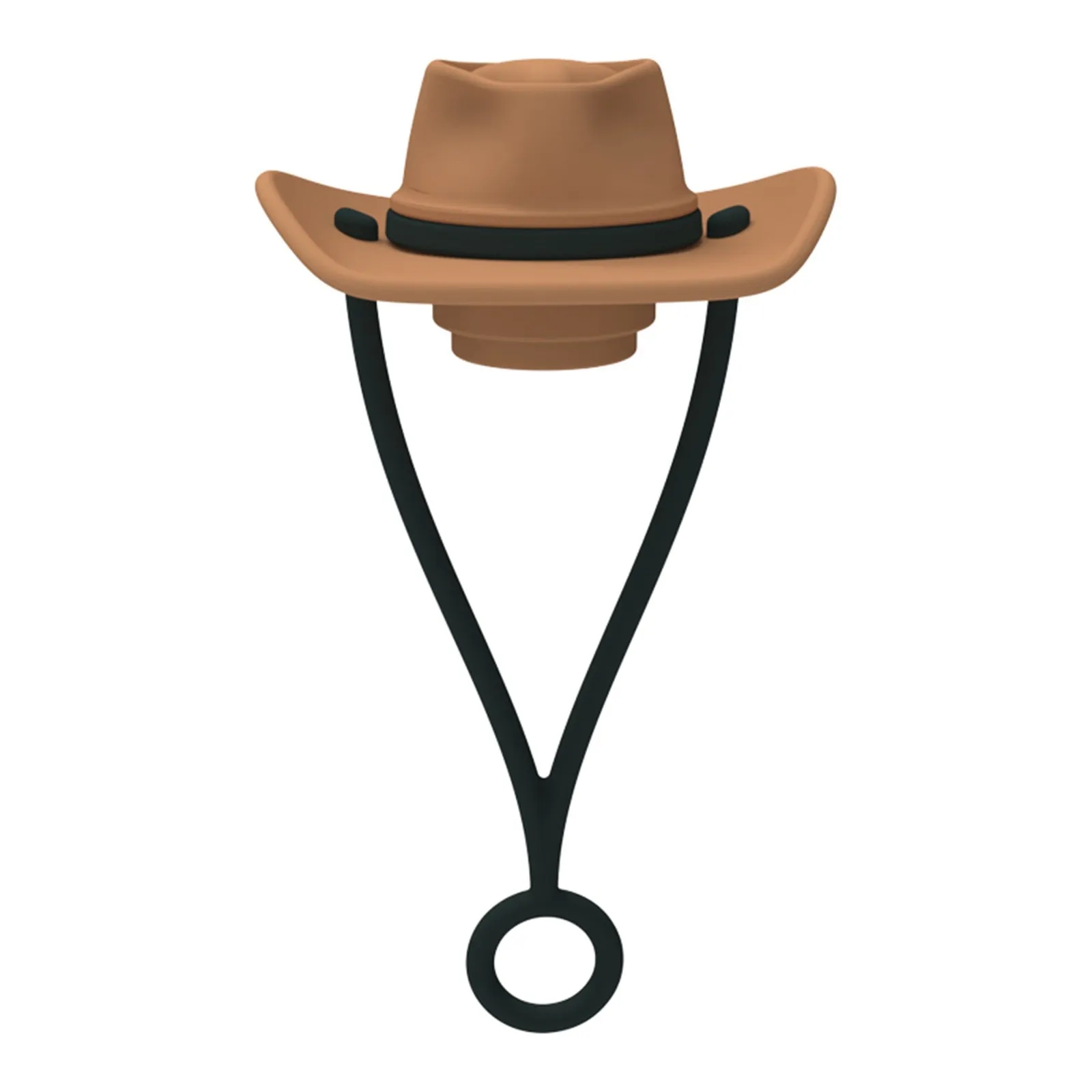 Silicone Cowboy Hat Straw Covers Cap Compatible 30 40 Oz 5