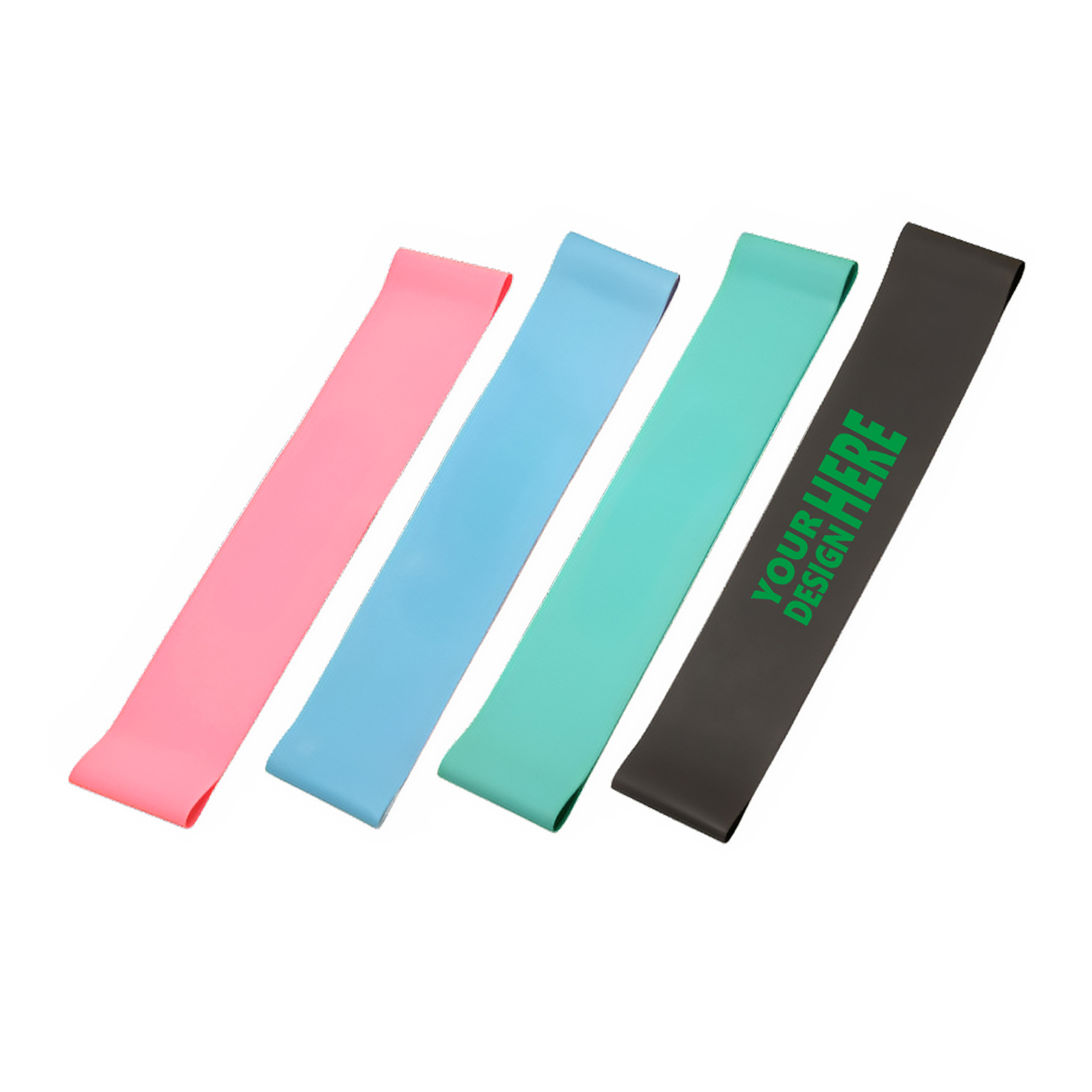 MOQ50 Personalized Yoga Resistance Band for Fitness 1