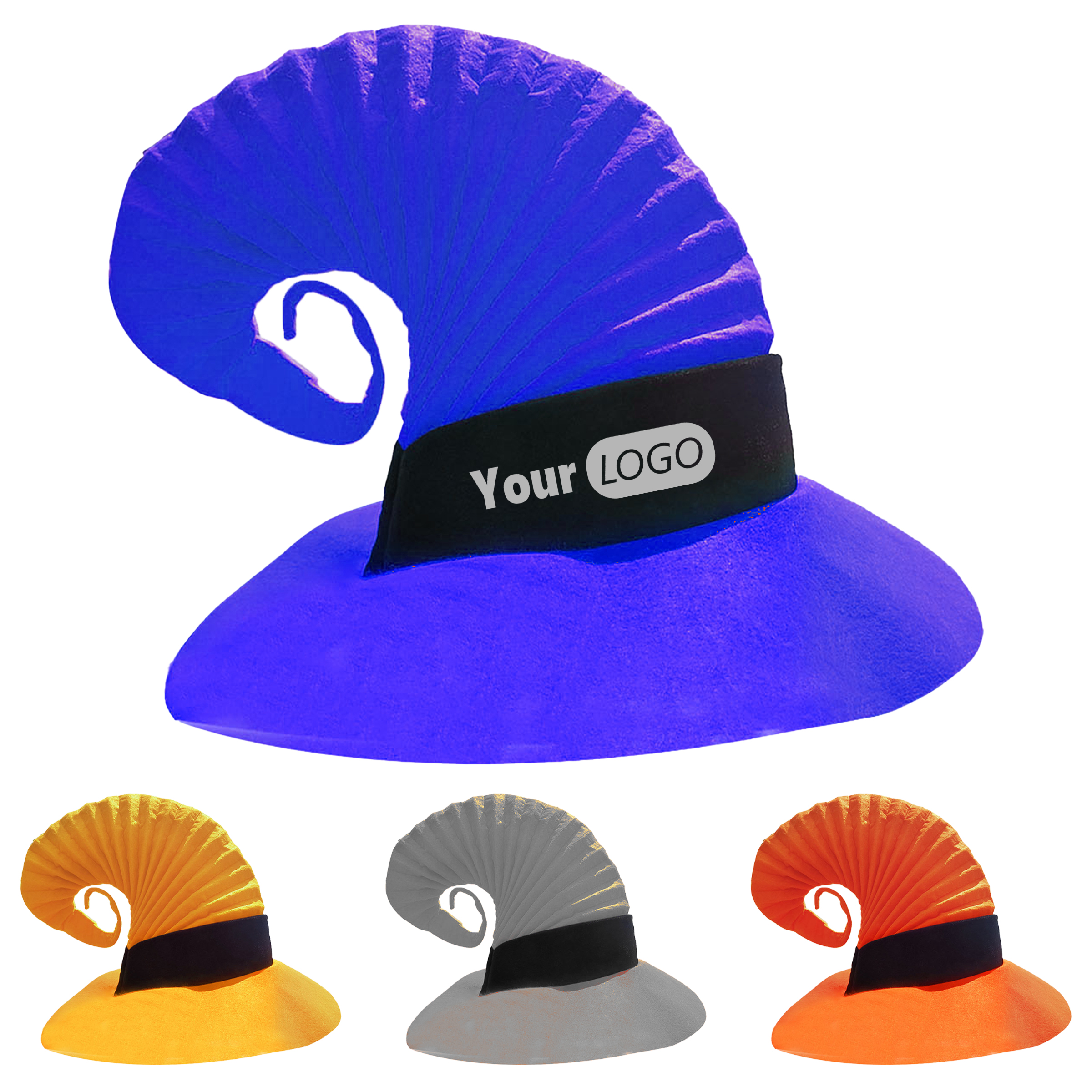 Felt Stylish And Durable Halloween Witch Hat For Group Events (Moq 20) 2