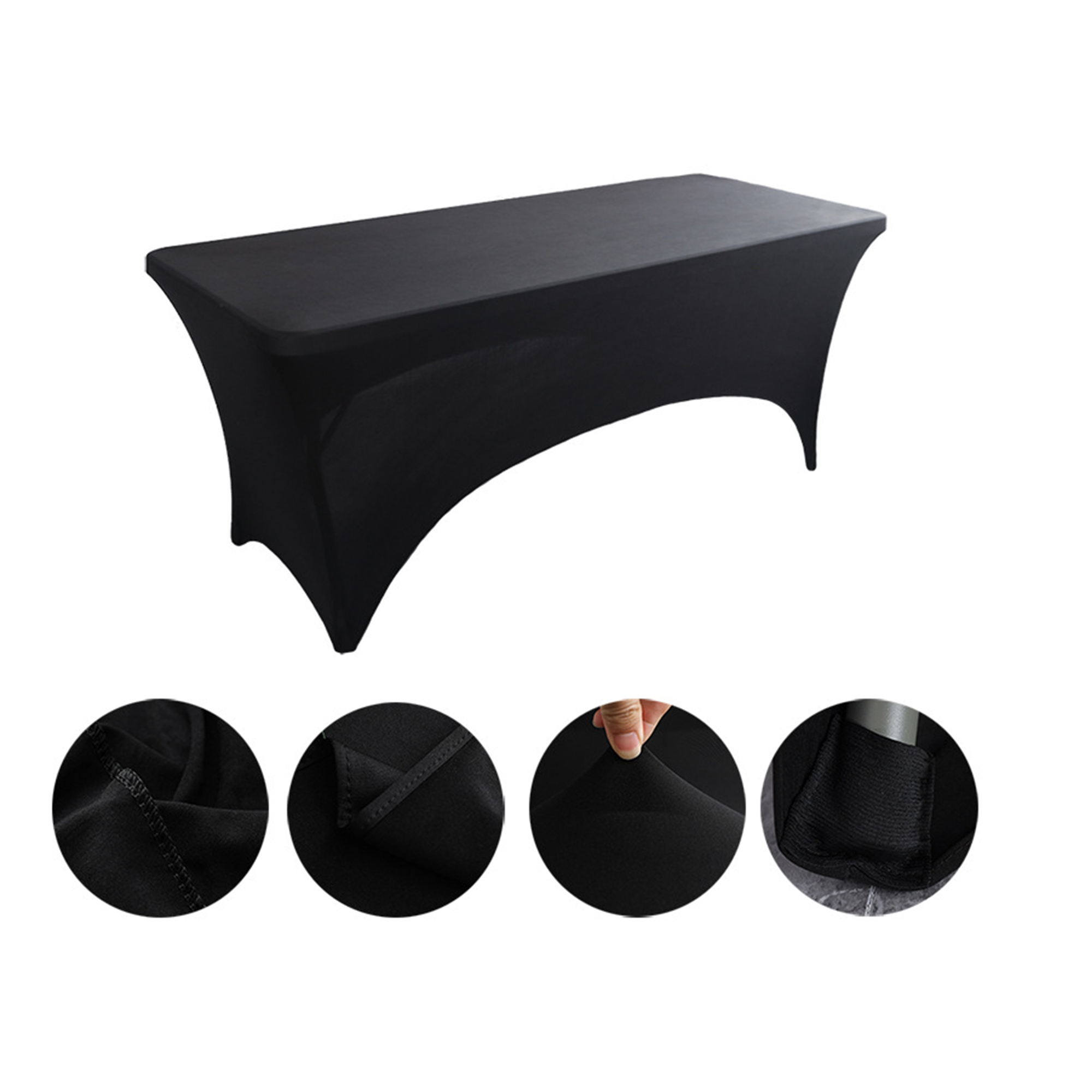 Six Foot Full Color Spandex Fitted Table Cover 31