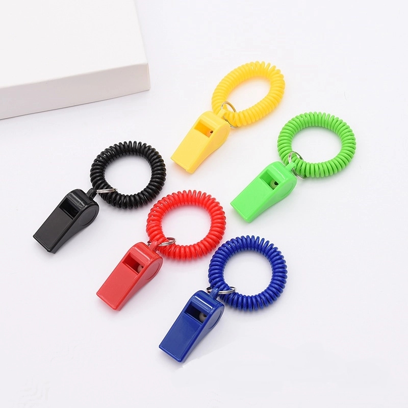 Whistle Key Chain with Coil 1