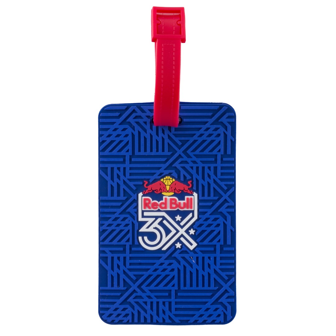 Custom Luggage Tag with Plastic Strap - 2D 2