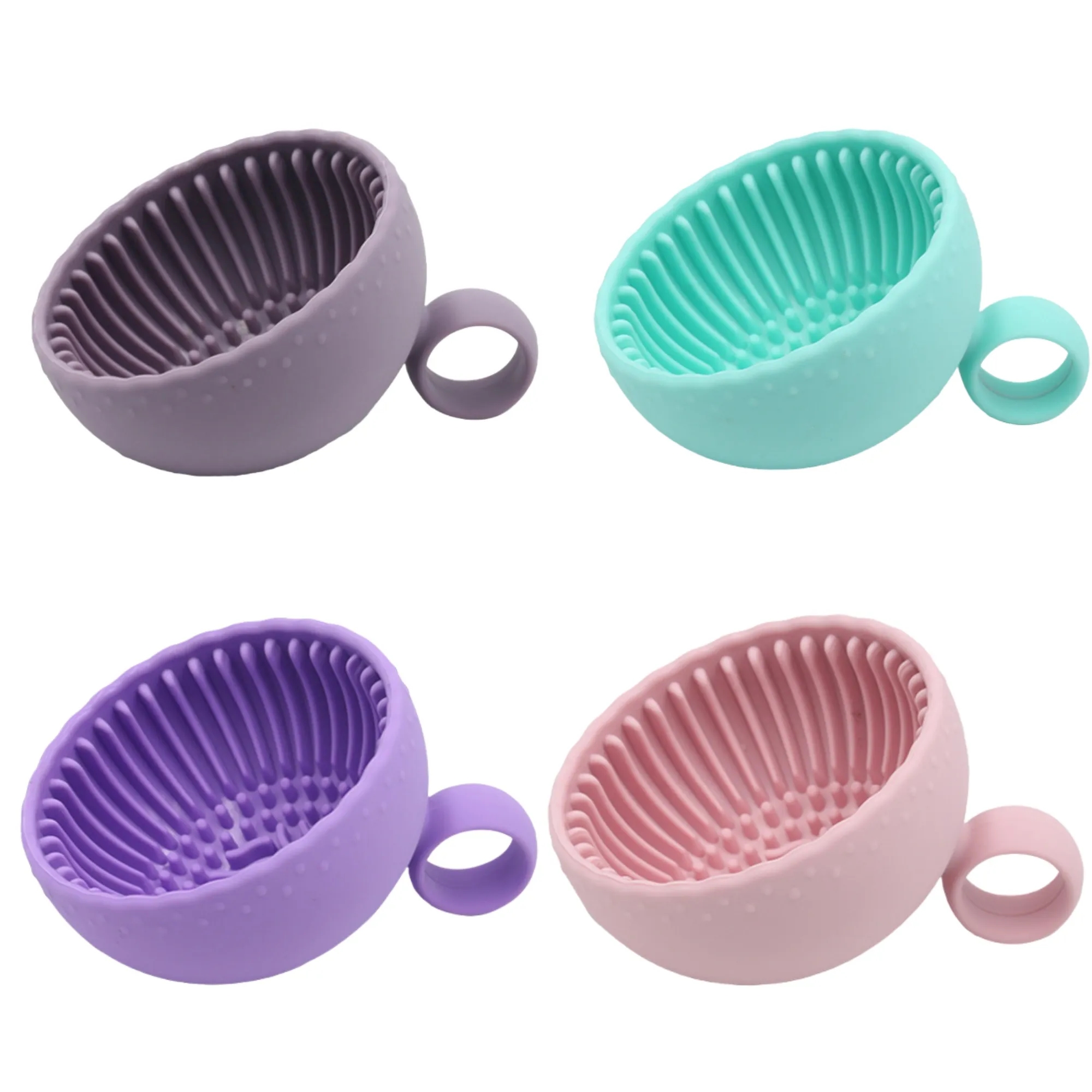 Silicone Makeup Brush Scrubber Cleaner Bowl Cosmetic Wash 2