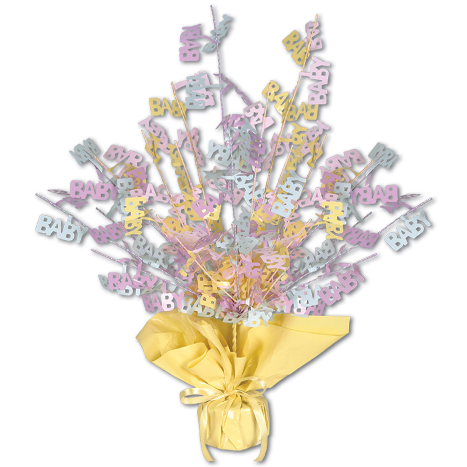 Baby Shower Gleam 'n Burst Centerpiece