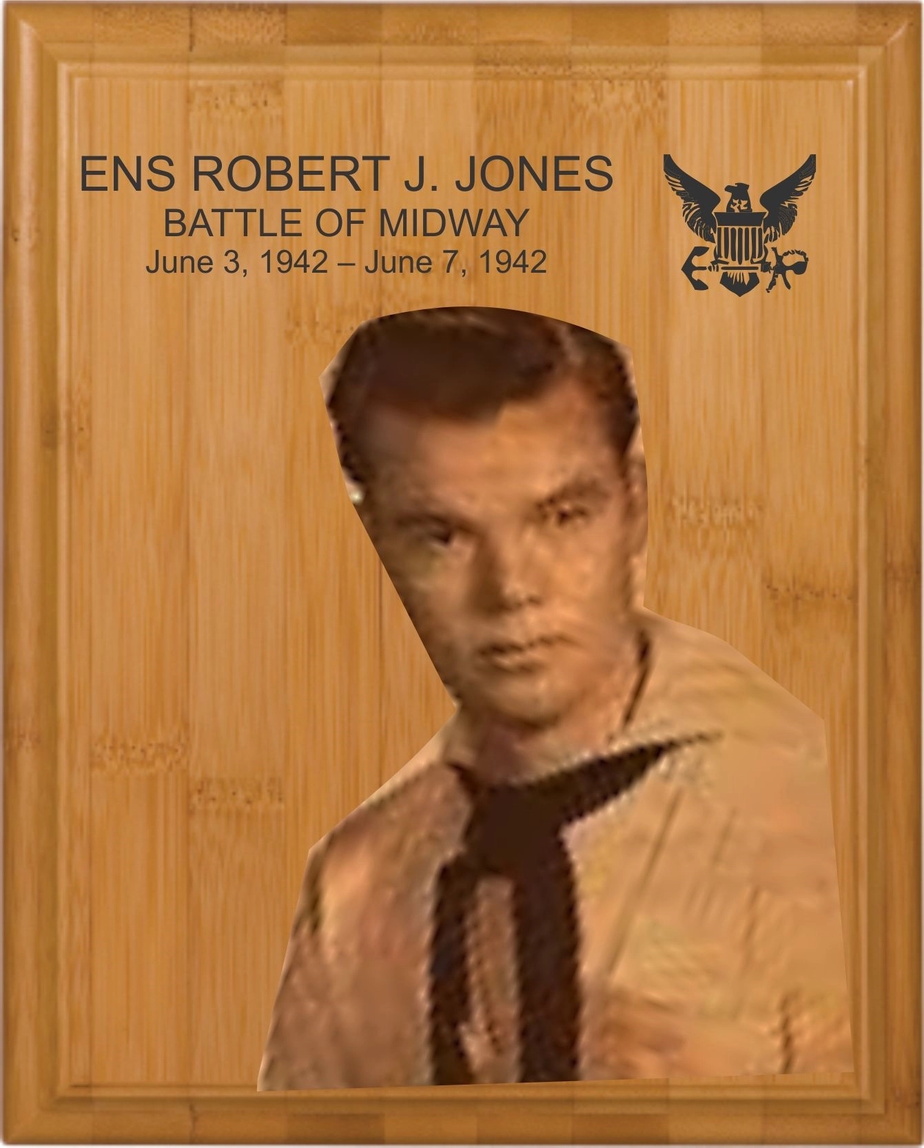 Bamboo Memorial Plaque (10.5" x 13") 6